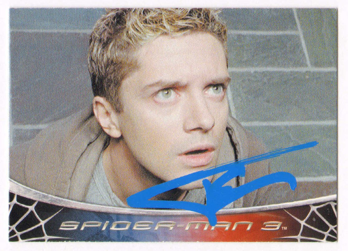 
                  
                    Topher Grace as Venom in Spider-Man 3 Signed Rittenhouse Trading Card #65
                  
                