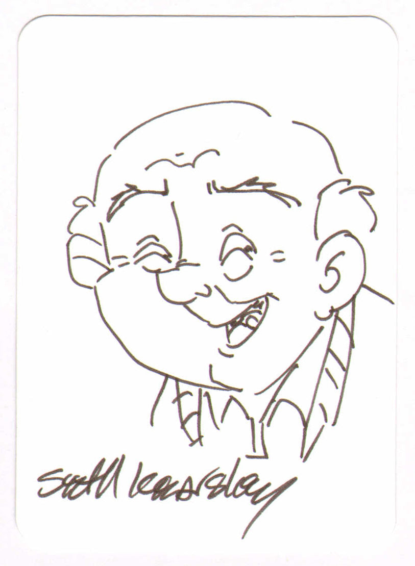 
                  
                    Seth Kearsley Director of Adam Sandler's Eight Crazy Nights Signed Original Art Drawing Card
                  
                