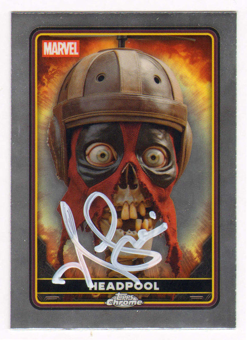 
                  
                    Nathan Fillion as Headpool in Deadpool & Wolverine Signed Topps Chrome Trading Card
                  
                