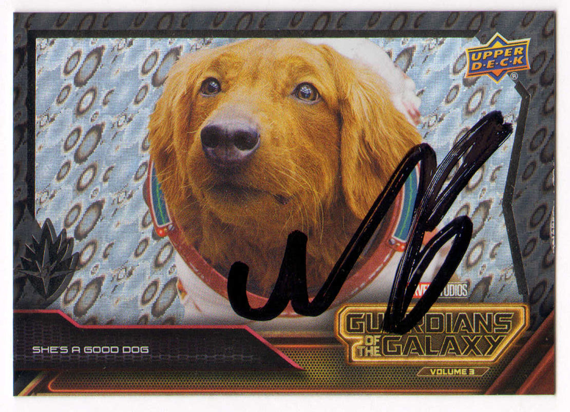 
                  
                    Maria Bakalova as Cosmo in Guardians of the Galaxy Vol. 3 Signed Upper Decker Trading Card #61
                  
                
