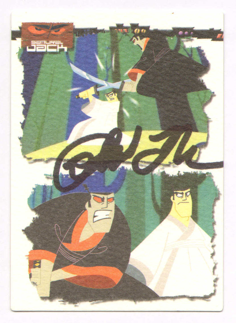 
                  
                    Phil LaMarr as Samurai Jack in Samurai Jack Signed Artbox Trading Card #53
                  
                