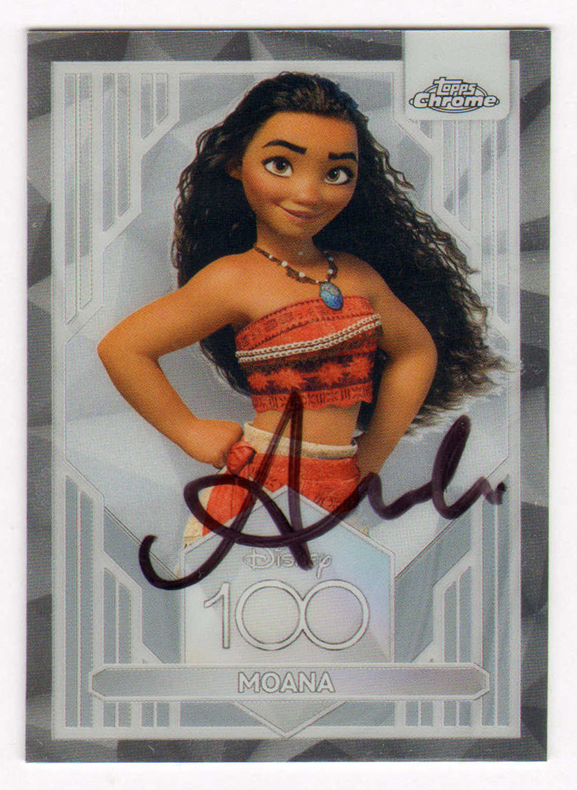 
                  
                    Auli'i Cravalho as Moana in Moana Signed Topps Chrome Trading Card #2
                  
                