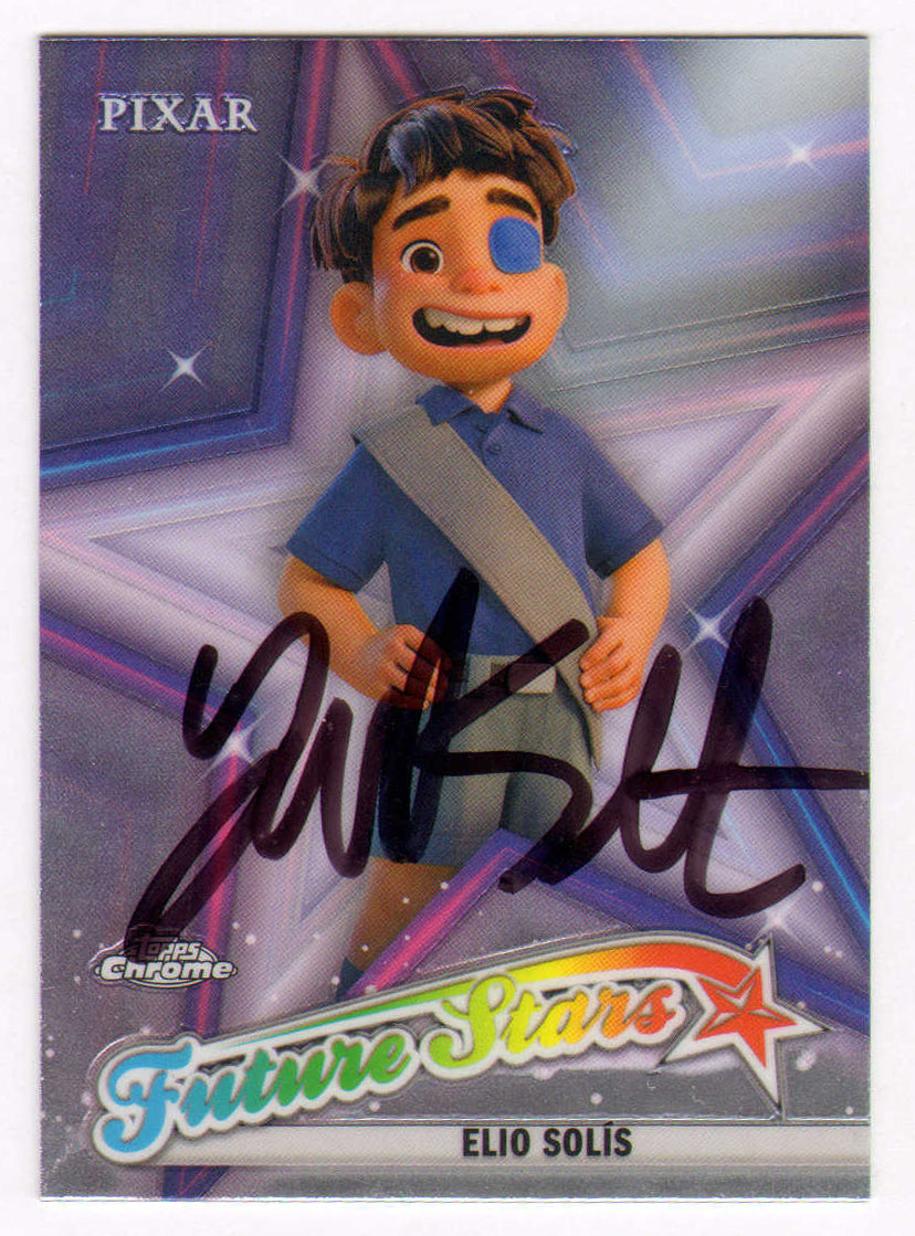 
                  
                    Yonas Kibreab as Elio in Elio Signed Topps Chrome Trading Card #FS-1
                  
                