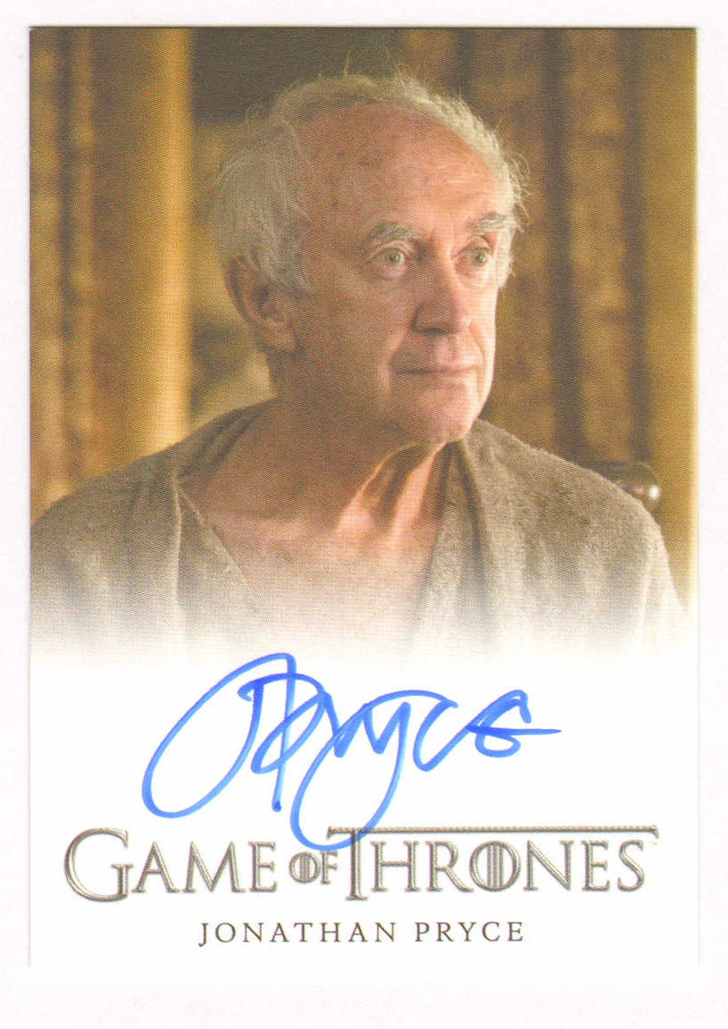 
                  
                    Jonathan Pryce as High Sparrow in Game of Thrones Signed Rittenhouse Trading Card
                  
                
