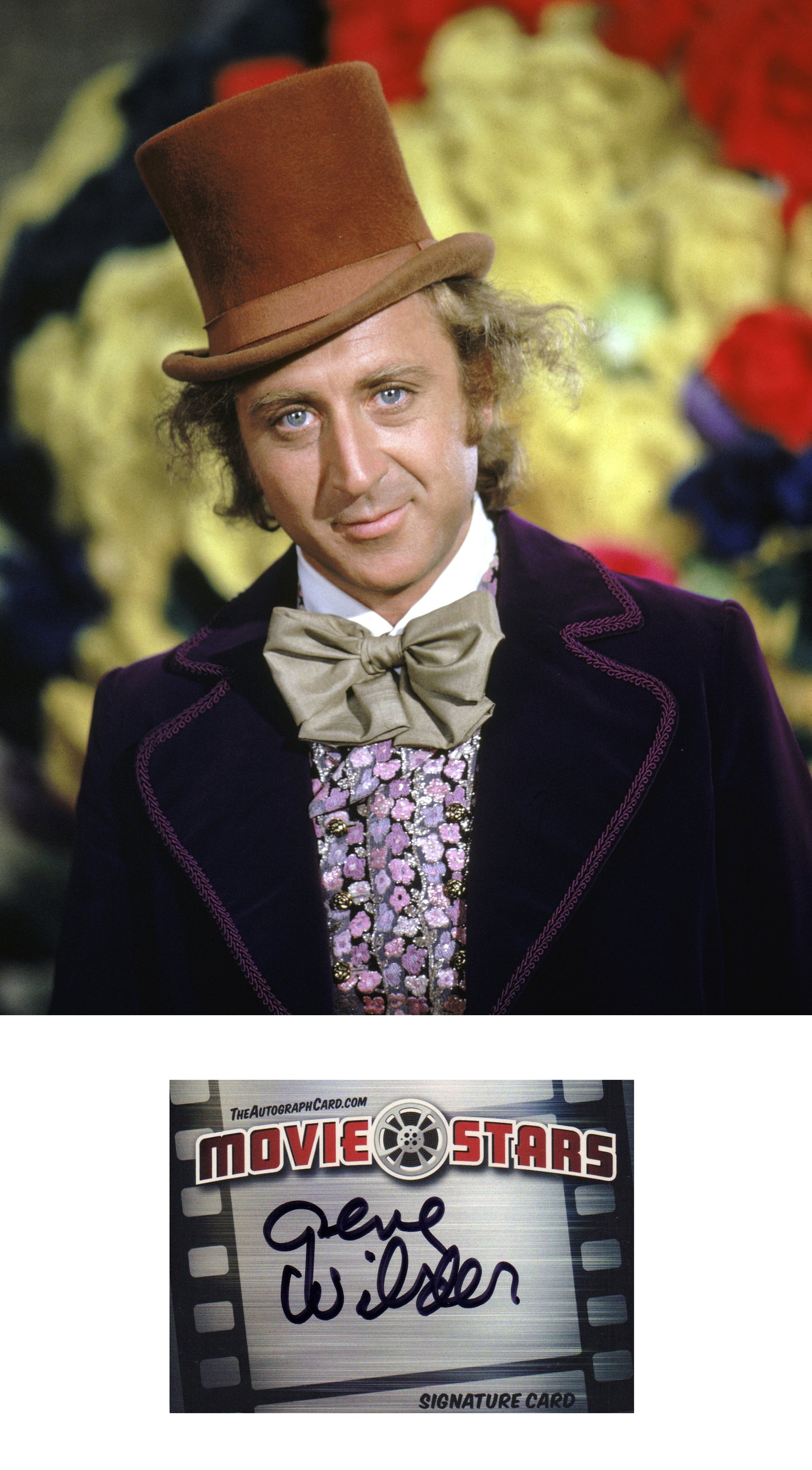 
                  
                    Gene Wilder from Willy Wonka & the Chocolate Factory, The Producers, Blazing Saddles, & Young Frankenstein Signed 3.5 x 2.5 Index Card
                  
                