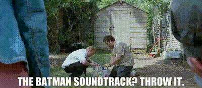 
                  
                    Simon Pegg as Shaun & Nick Frost as Ed in Shaun of the Dead Signed Batman Soundtrack 12" Vinyl Record with Quotes
                  
                