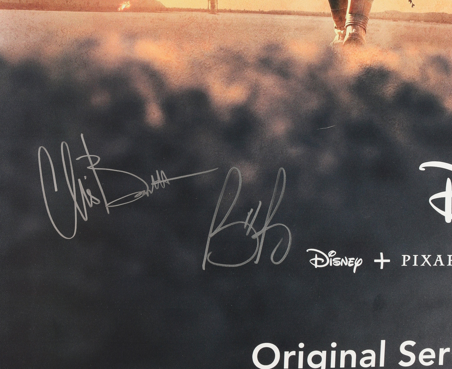 
                  
                    Star Wars: The Mandalorian 27x40 Poster (SWAU Witnessed) Cast Signed by Gina Carano, Bill Burr, Ming-Na Wen, & Chris Bartlett
                  
                