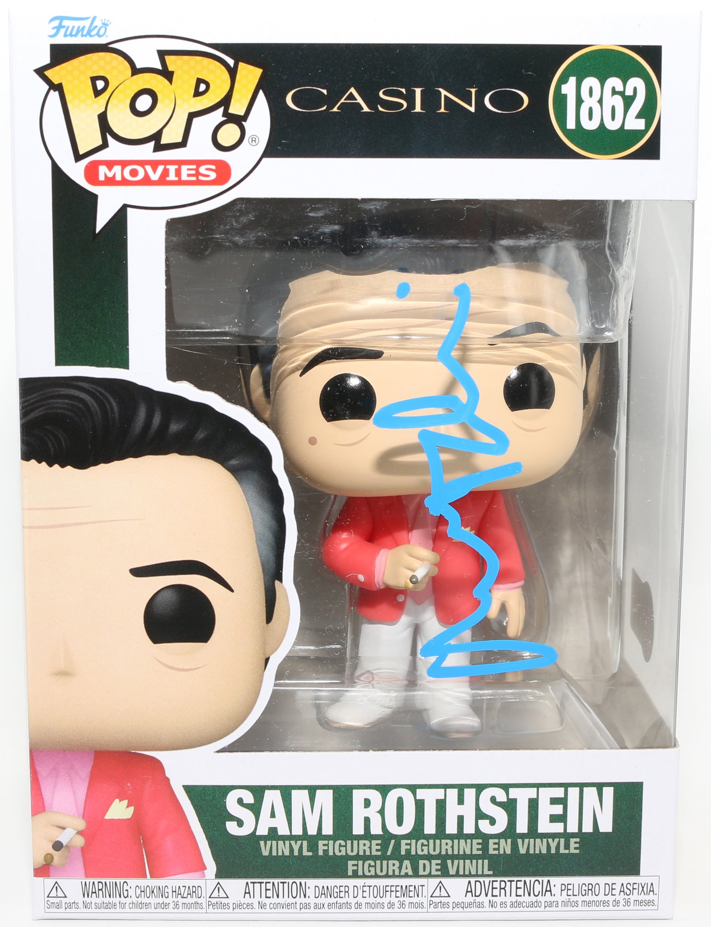 
                  
                    Robert De Niro as Sam "Ace" Rothstein in Casino (Beckett) Signed Funko POP! #1862
                  
                