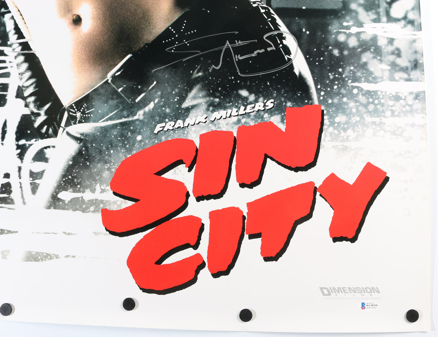 
                  
                    Rosario Dawson as Gail & Frank Miller Creator / Co-Director of Sin City (Beckett) Signed 27x40 Poster with Character Name
                  
                