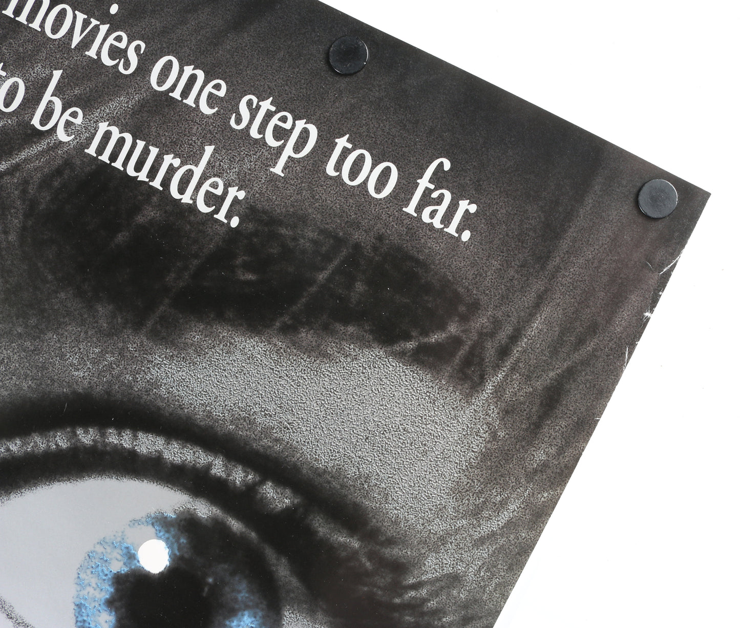 
                  
                    Neve Campbell as Sidney Prescott, Matthew Lillard as Stu Macher, & Skeet Ulrich as Billy Loomis in Wes Craven's Scream (Beckett Witnessed / JSA) Signed 27x40 Poster with Character Names
                  
                