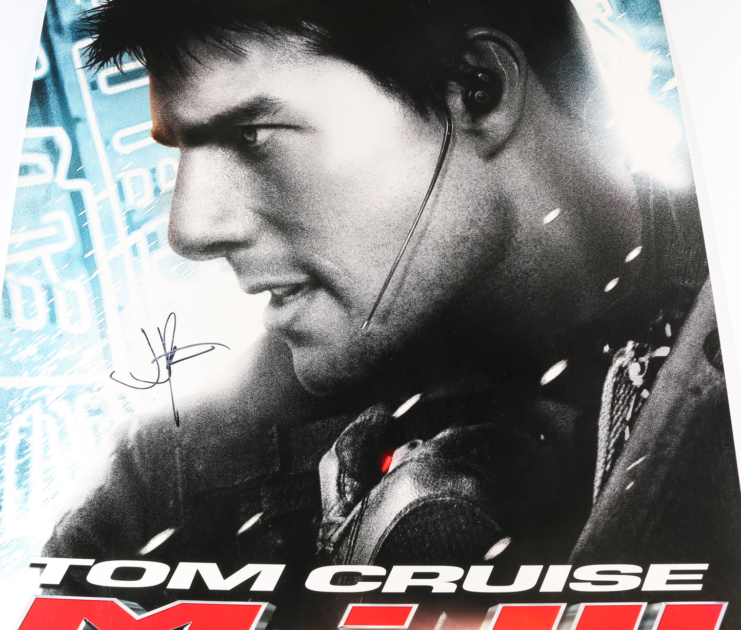 
                  
                    Mission: Impossible III 27x40 Poster (Beckett) Cast Signed by Michelle Monaghan, Maggie Q, Laurence Fishburne, & Director: J. J. Abrams
                  
                