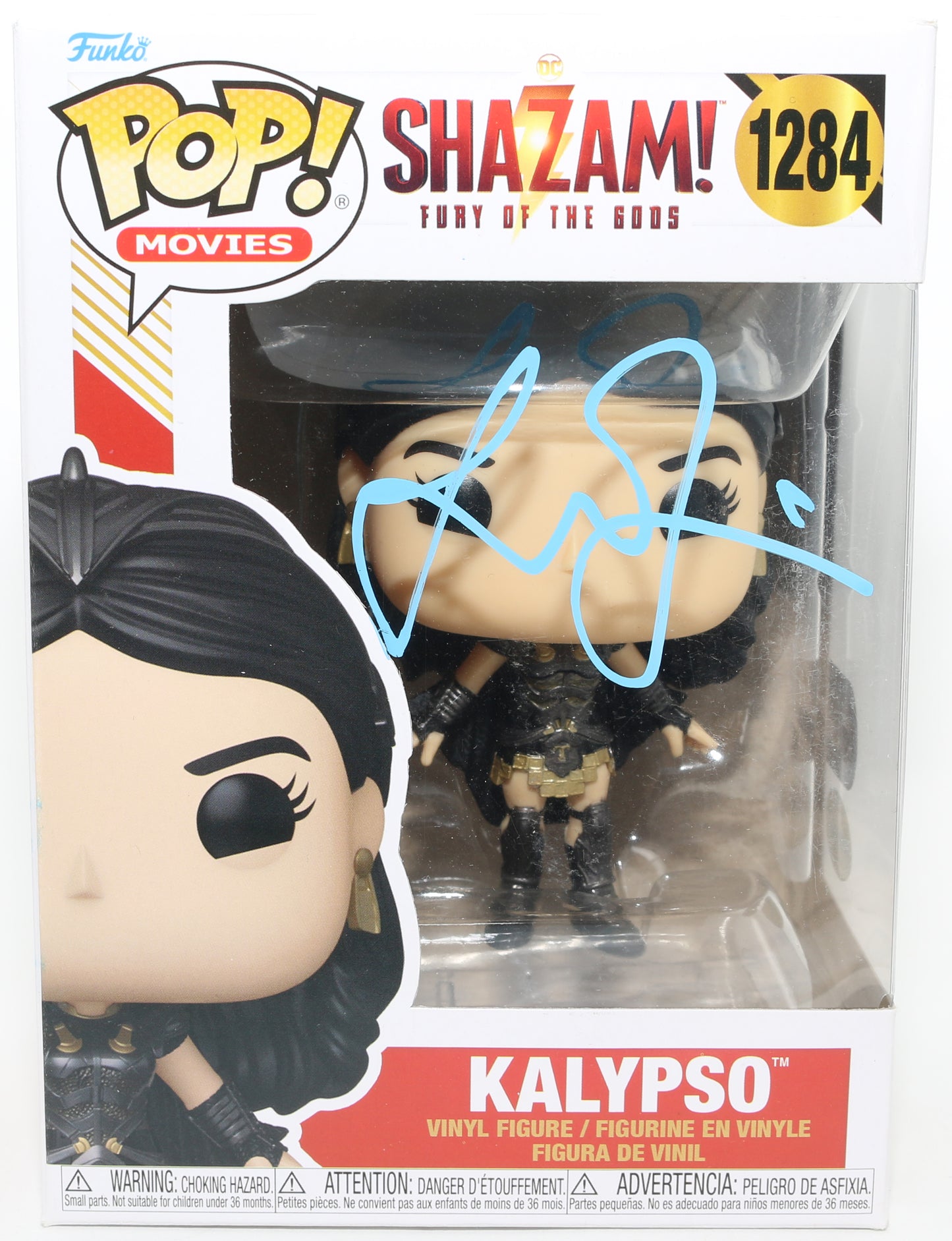 
                  
                    Lucy Liu as Kalypso in Shazam! Fury of the Gods (SWAU / ACOA) Signed Funko POP! #1284
                  
                