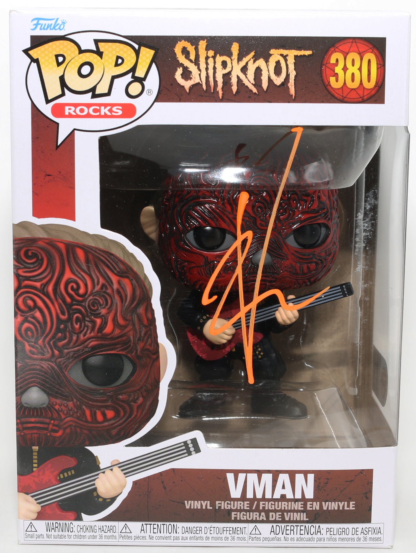 
                  
                    Alessandro Venturella / Vman from Slipknot (SWAU) Signed Funko POP! #380
                  
                