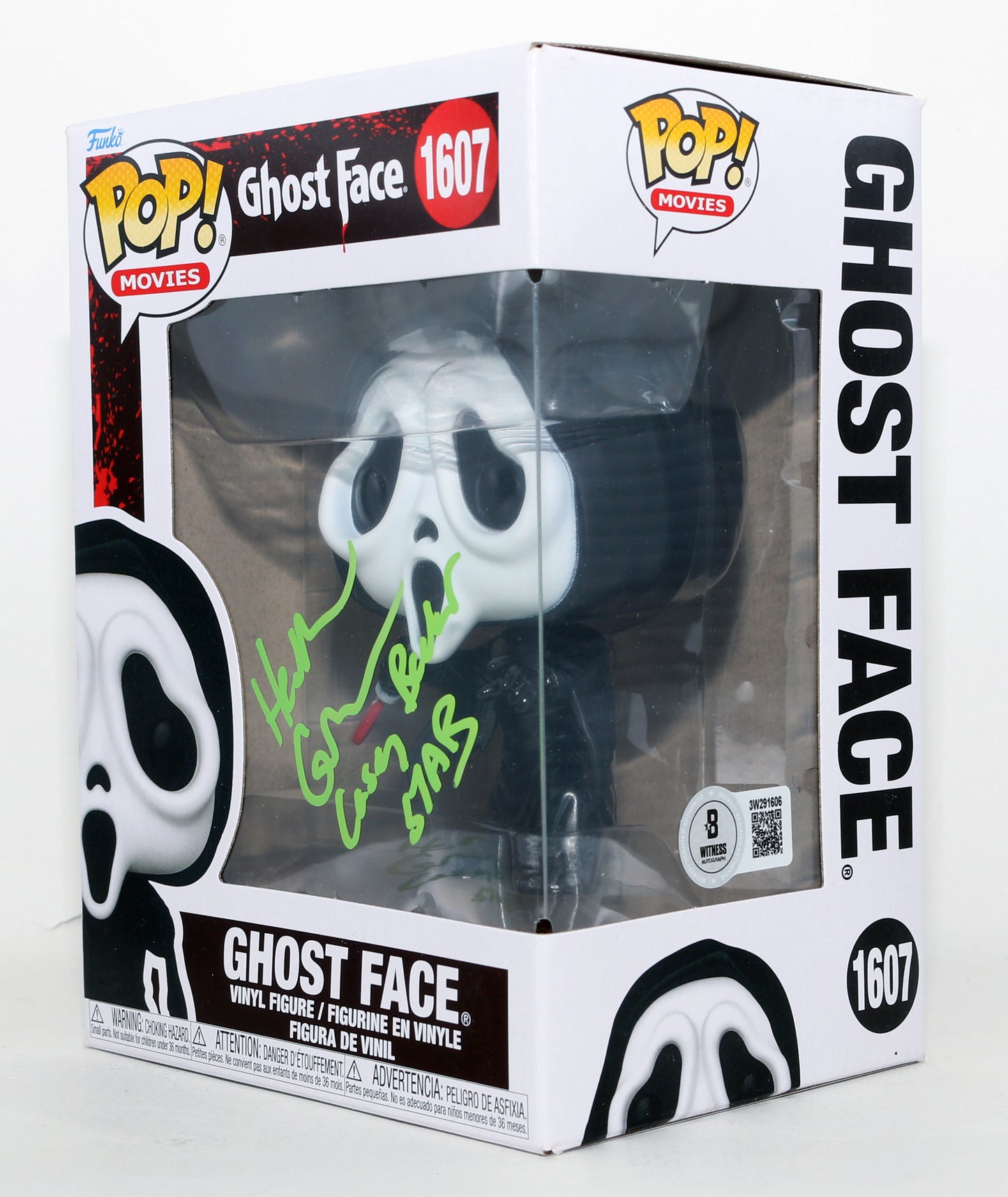 
                  
                    Heather Graham as Casey Becker in Scream 2 (Beckett) Signed Funko POP! #1607 with Character Name
                  
                