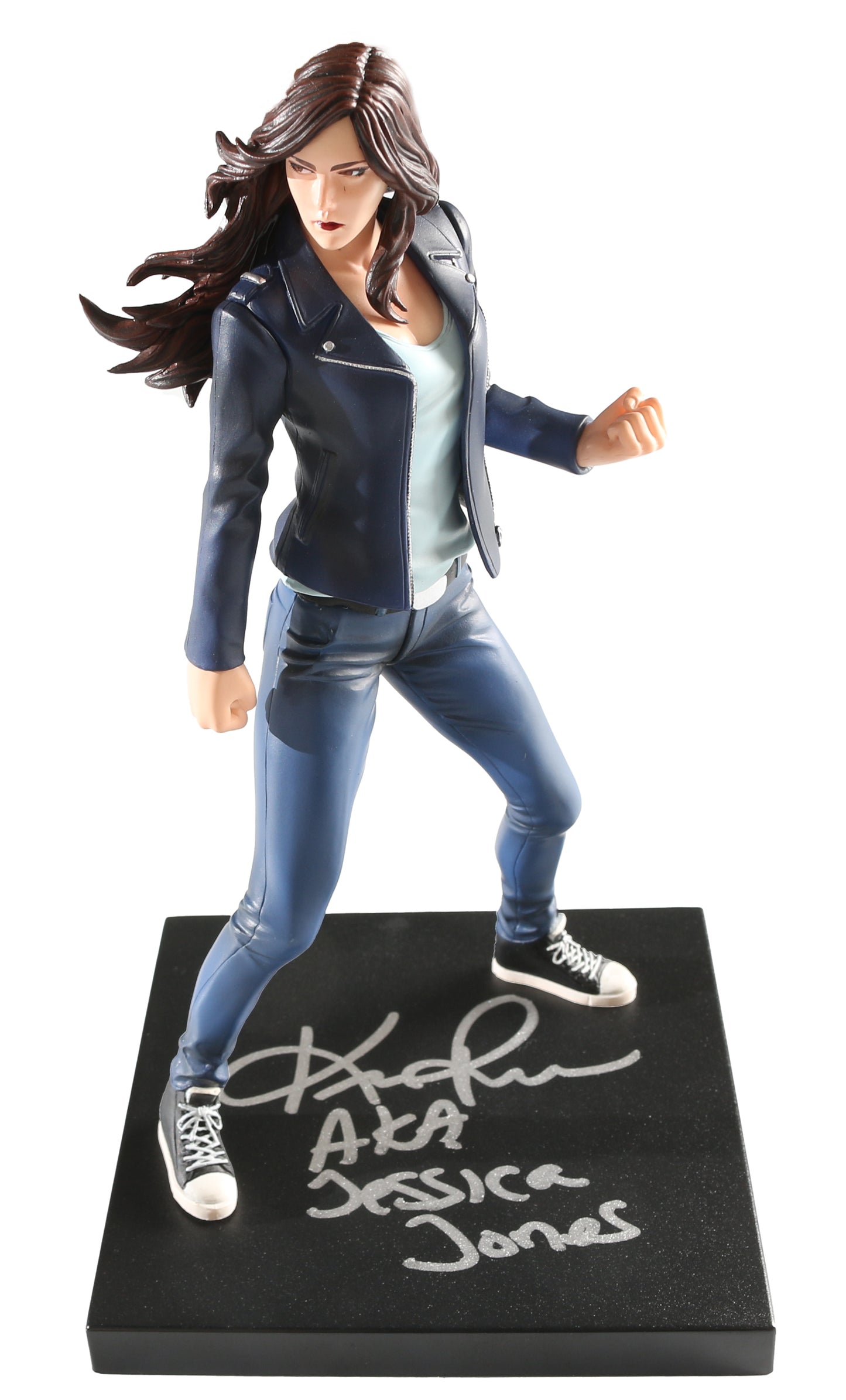 
                  
                    Krysten Ritter as Jessica Jones in Jessica Jones Signed Statue with Character Name
                  
                