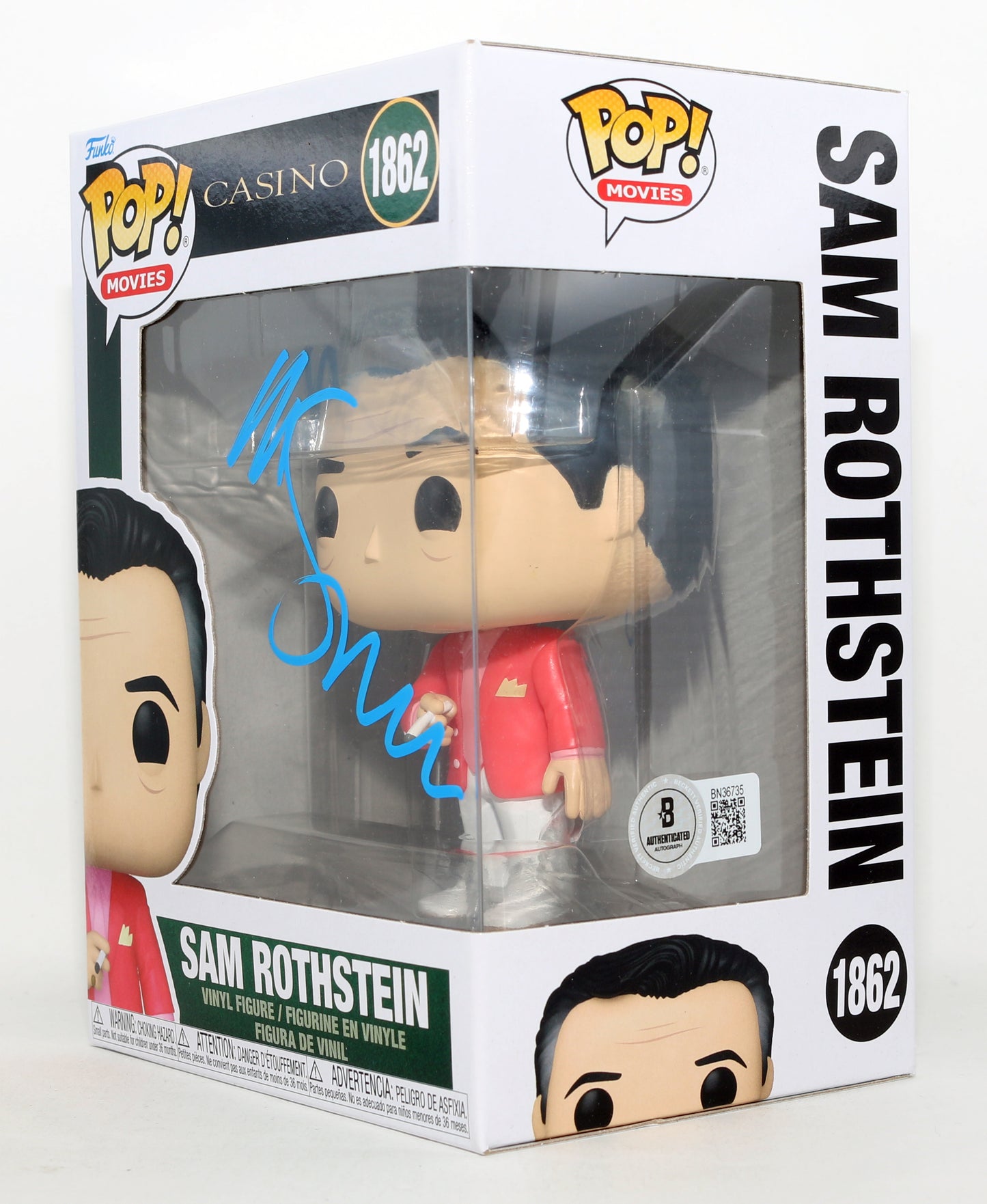
                  
                    Martin Scorsese Director of Casino (Beckett) Signed Funko POP! #1862
                  
                