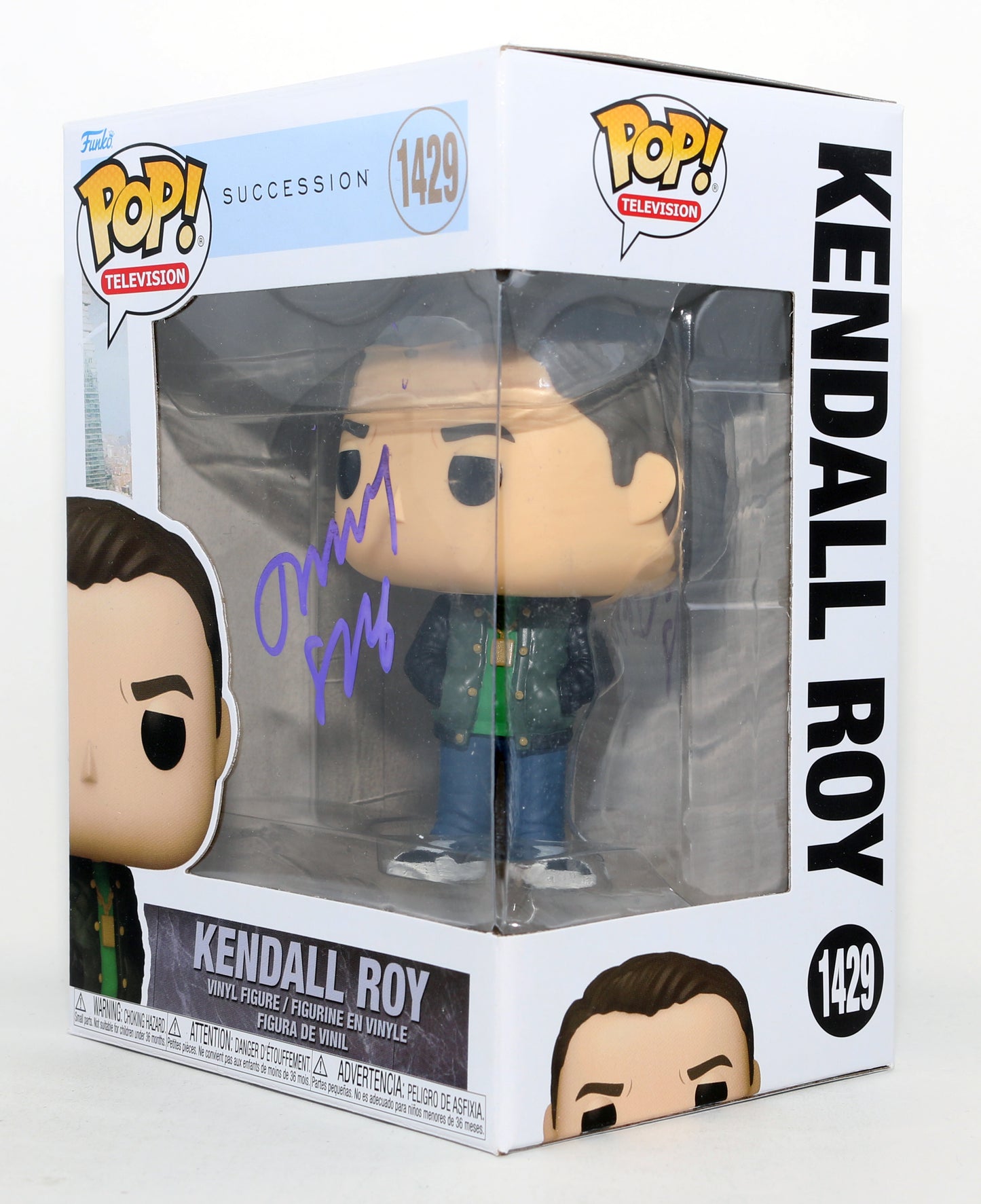
                  
                    Jeremy Strong as Kendall Roy in Succession Signed Funko POP! #1429
                  
                