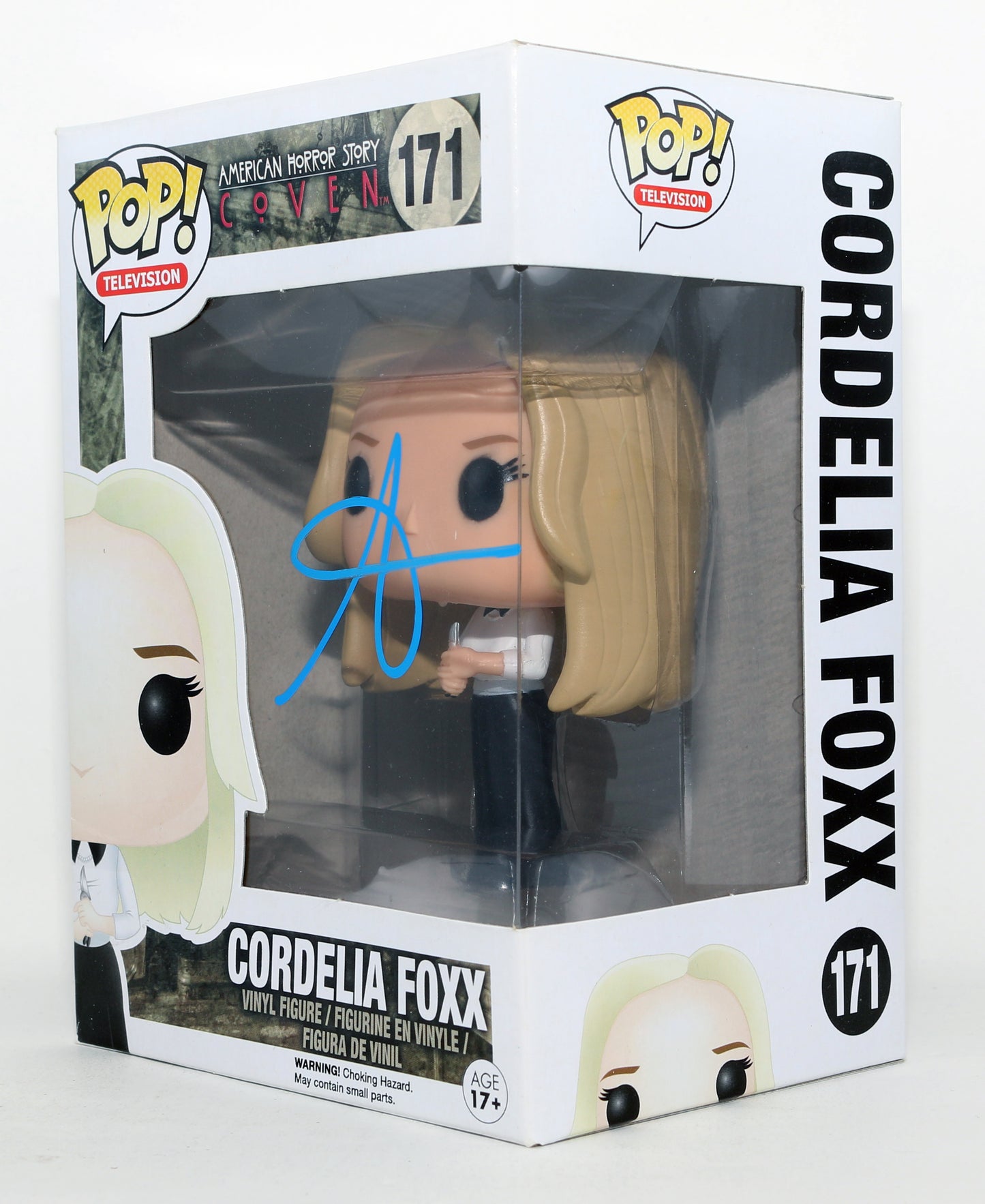 
                  
                    Sarah Paulson as Cordelia Foxx in American Horror Story: Coven Signed Funko POP! #171
                  
                