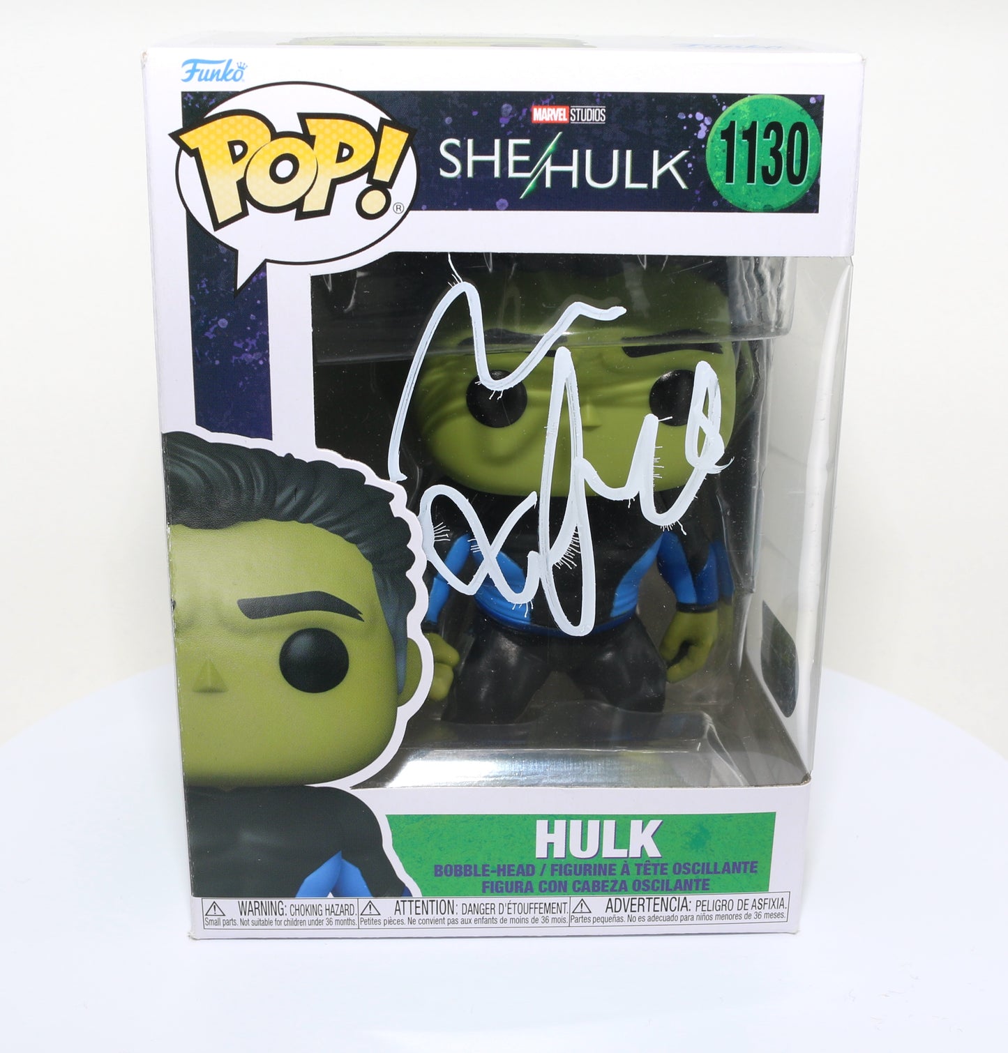 
                  
                    Mark Ruffalo as the Hulk in She-Hulk (SWAU) Signed Funko POP! #1130
                  
                