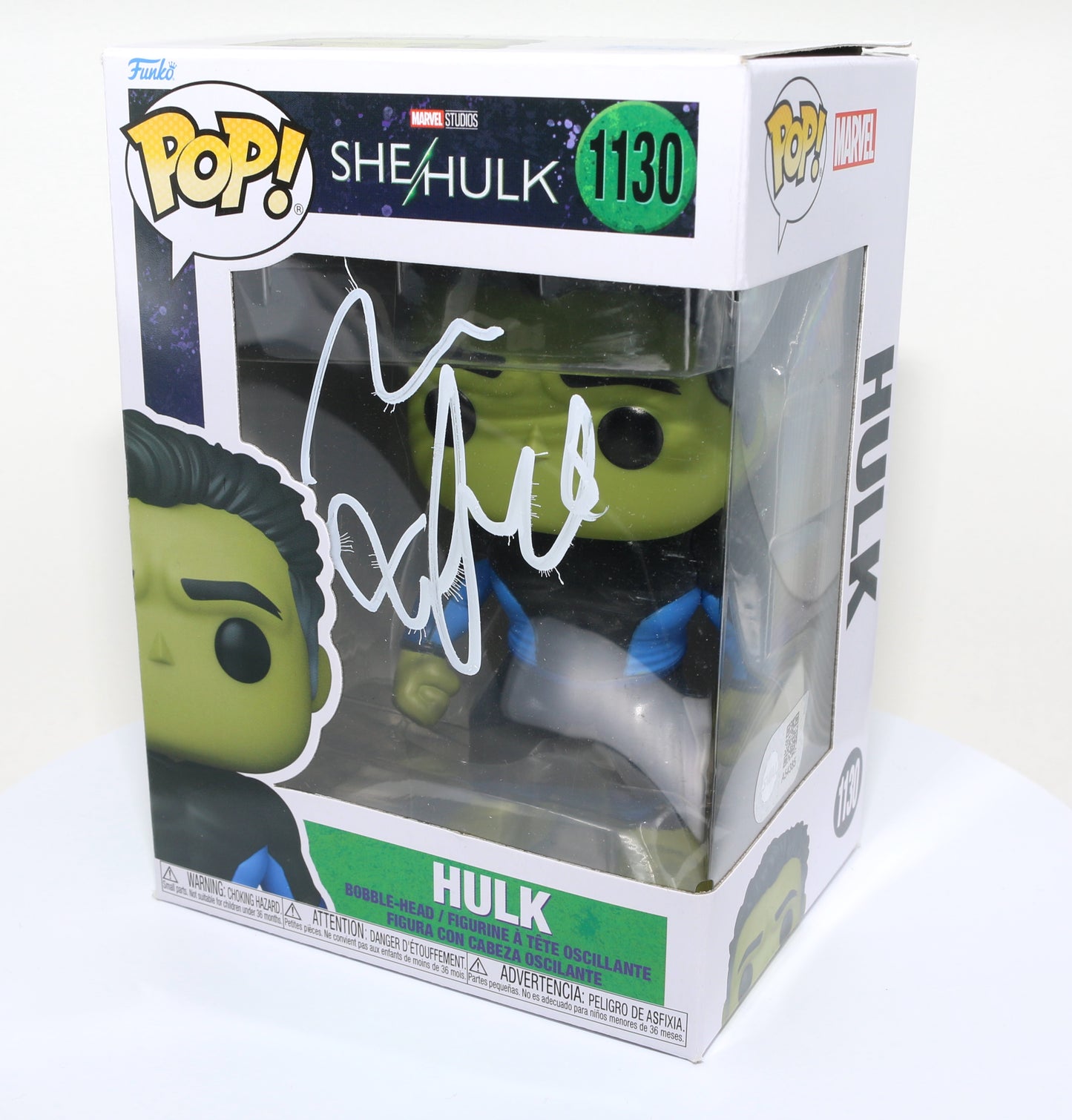 
                  
                    Mark Ruffalo as the Hulk in She-Hulk (SWAU) Signed Funko POP! #1130
                  
                