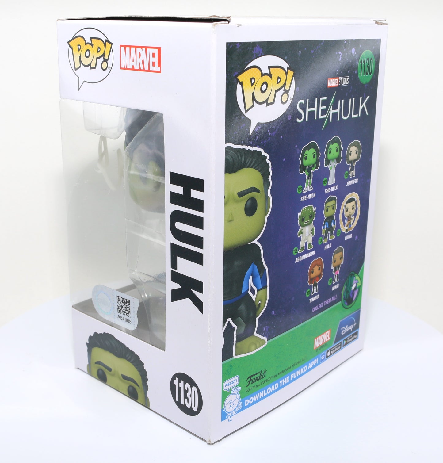 
                  
                    Mark Ruffalo as the Hulk in She-Hulk (SWAU) Signed Funko POP! #1130
                  
                