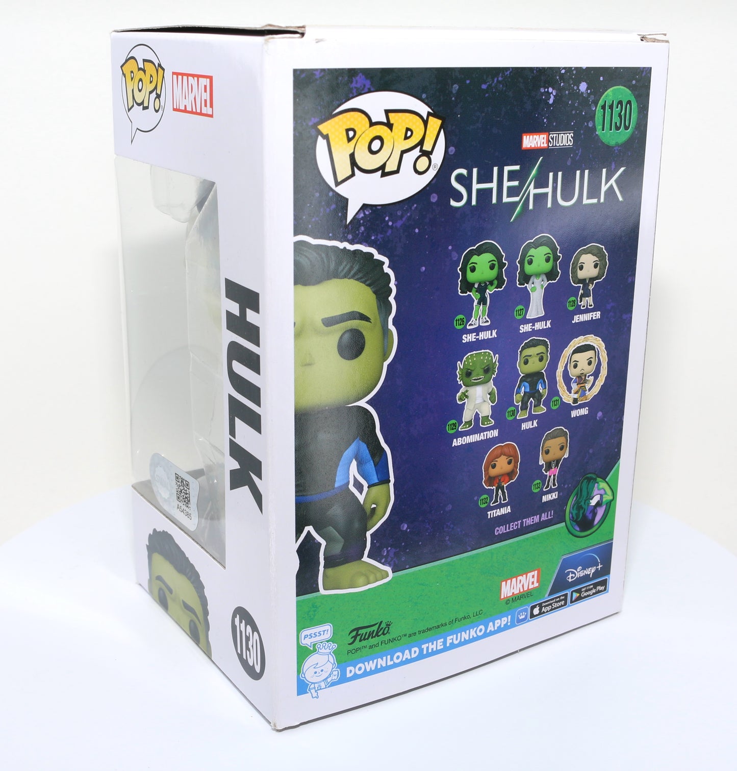 
                  
                    Mark Ruffalo as the Hulk in She-Hulk (SWAU) Signed Funko POP! #1130
                  
                