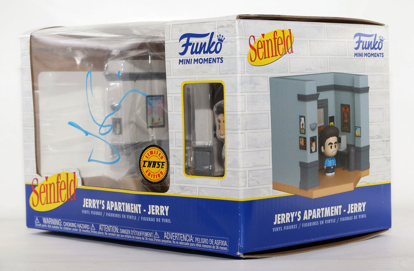 
                  
                    Jerry Seinfeld as Himself in Seinfeld Limited Chase Edition (Beckett) Signed Funko Mini Moments
                  
                