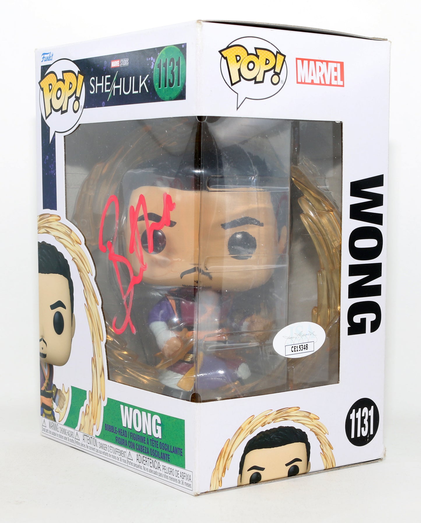 
                  
                    Benedict Wong as Wong in She-Hulk (JSA) Signed Funko POP! #1131
                  
                