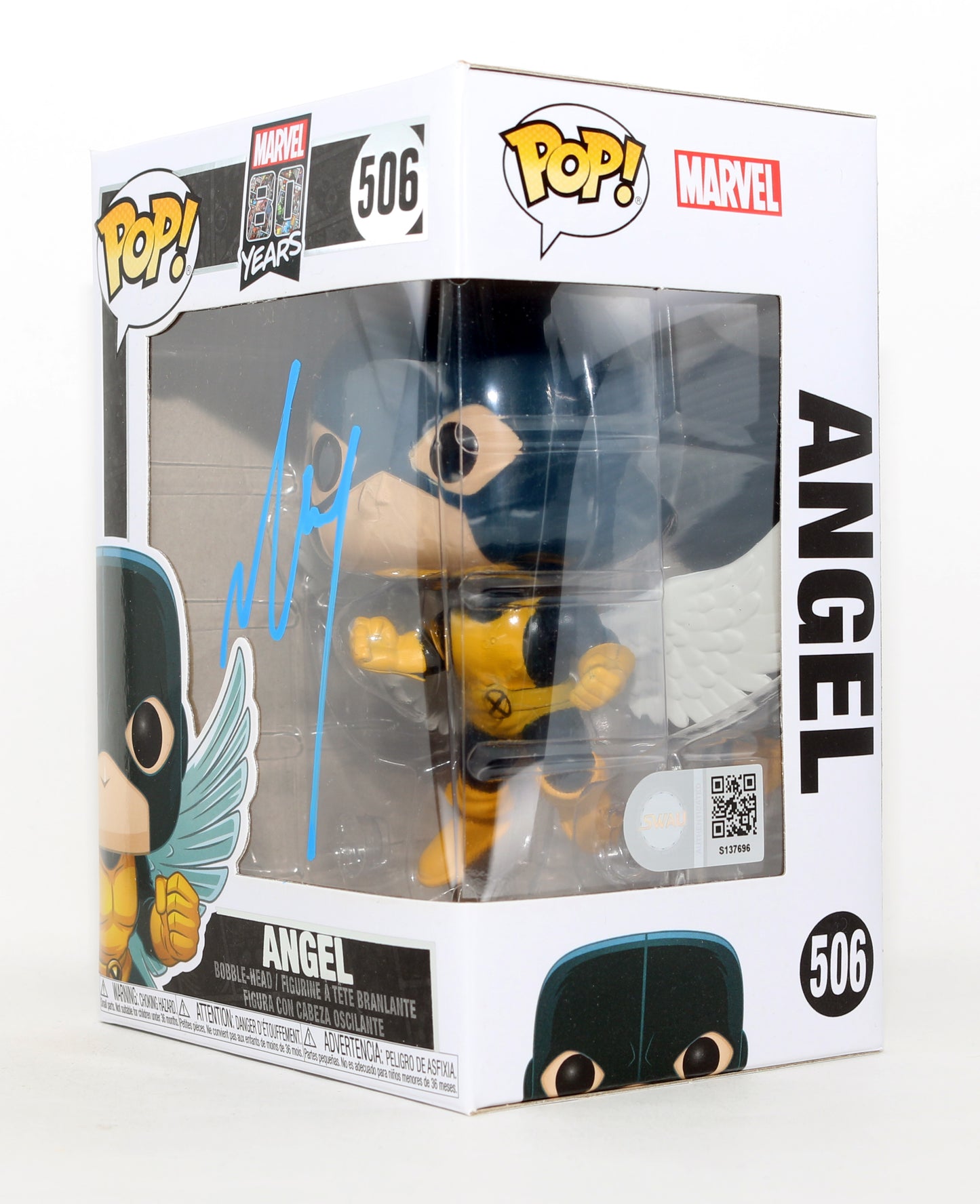 
                  
                    Ben Hardy as Angel in X-Men: Apocalypse (SWAU) Signed Funko POP! #506
                  
                
