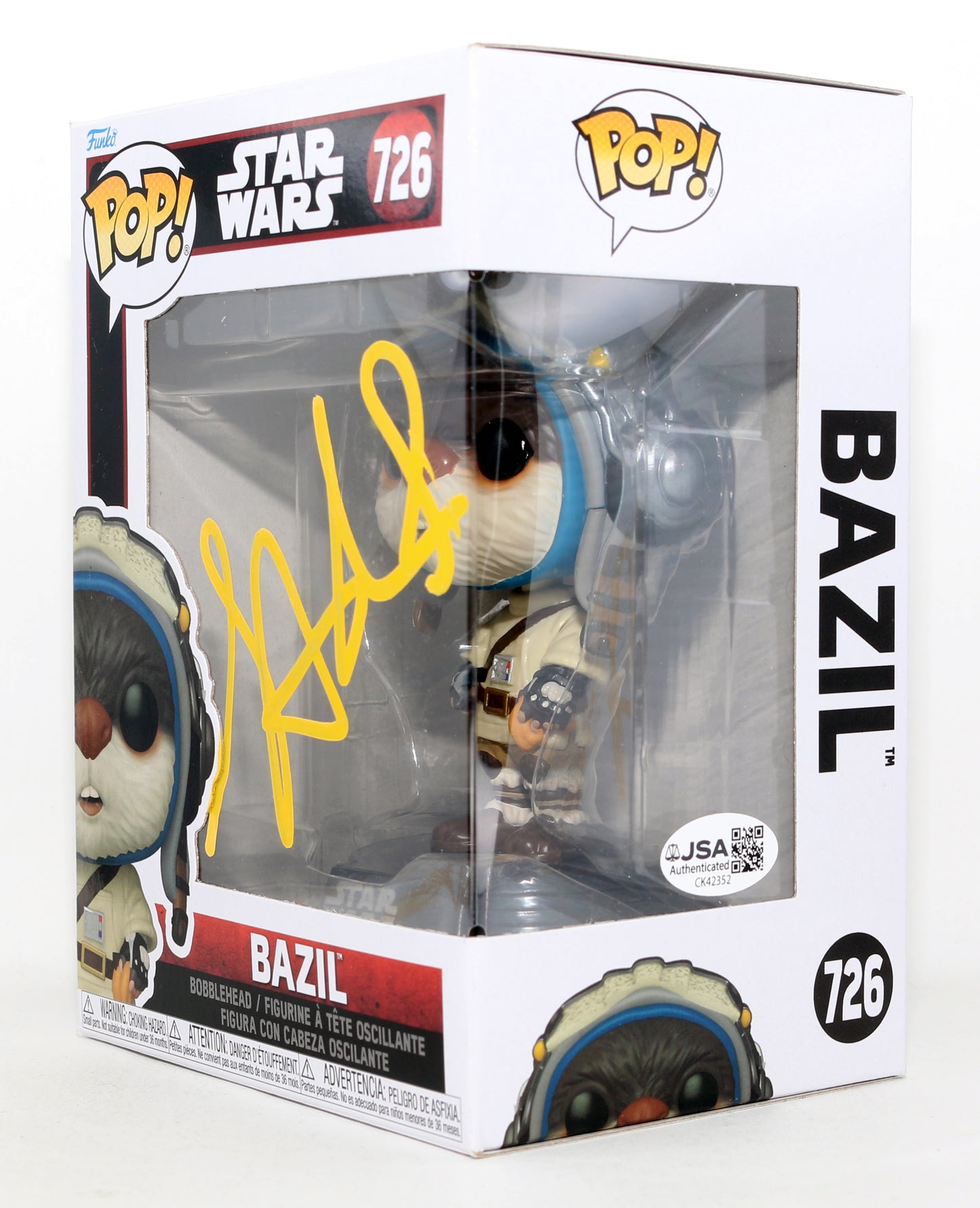 
                  
                    Leslye Headland Creator of Star Wars: The Acolyte (JSA) Signed Funko POP! #726
                  
                