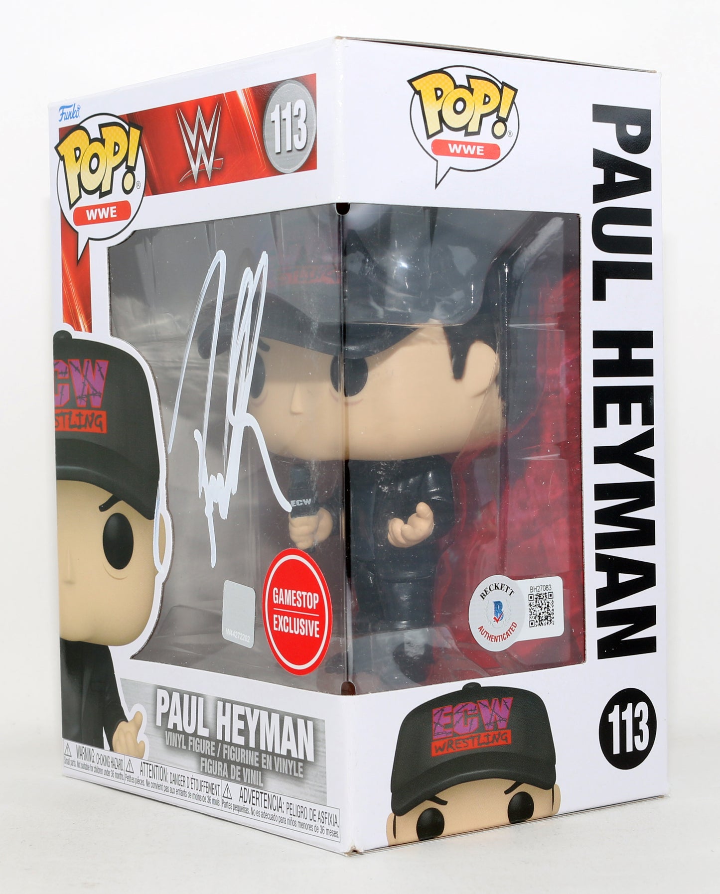 
                  
                    Paul Heyman WWE Wrestler Gamestop Exclusive (Beckett) Signed Funko POP! #113
                  
                