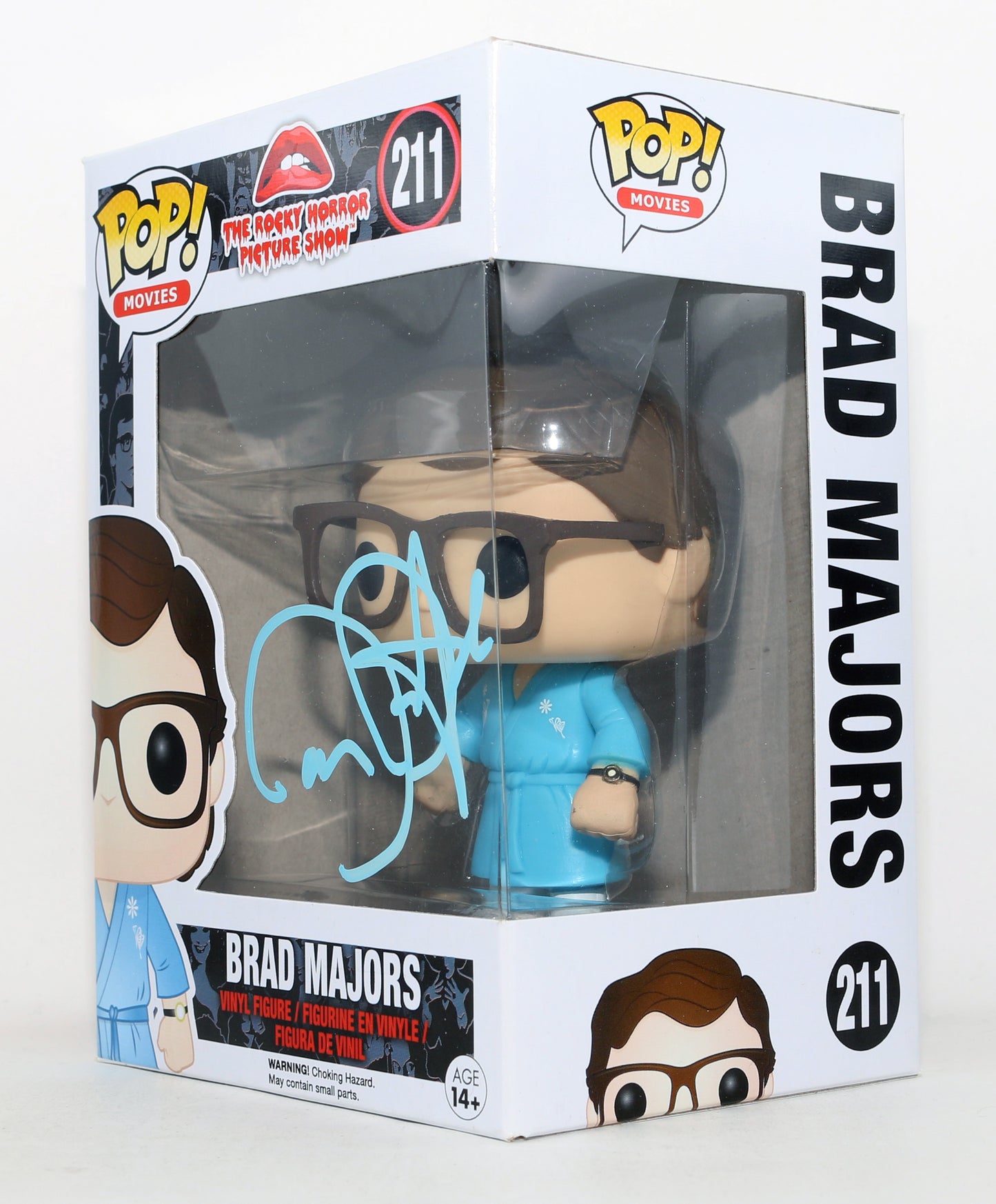 
                  
                    Barry Bostwick as Brad Majors in The Rocky Horror Picture Show Signed Funko POP! #211
                  
                