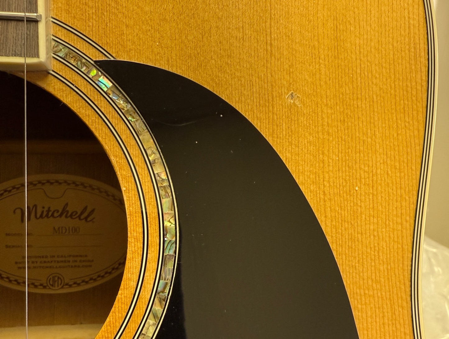 
                  
                    Acoustic Guitar Mitchell MD100 Signed by Singer-Songwriter Taylor Swift
                  
                