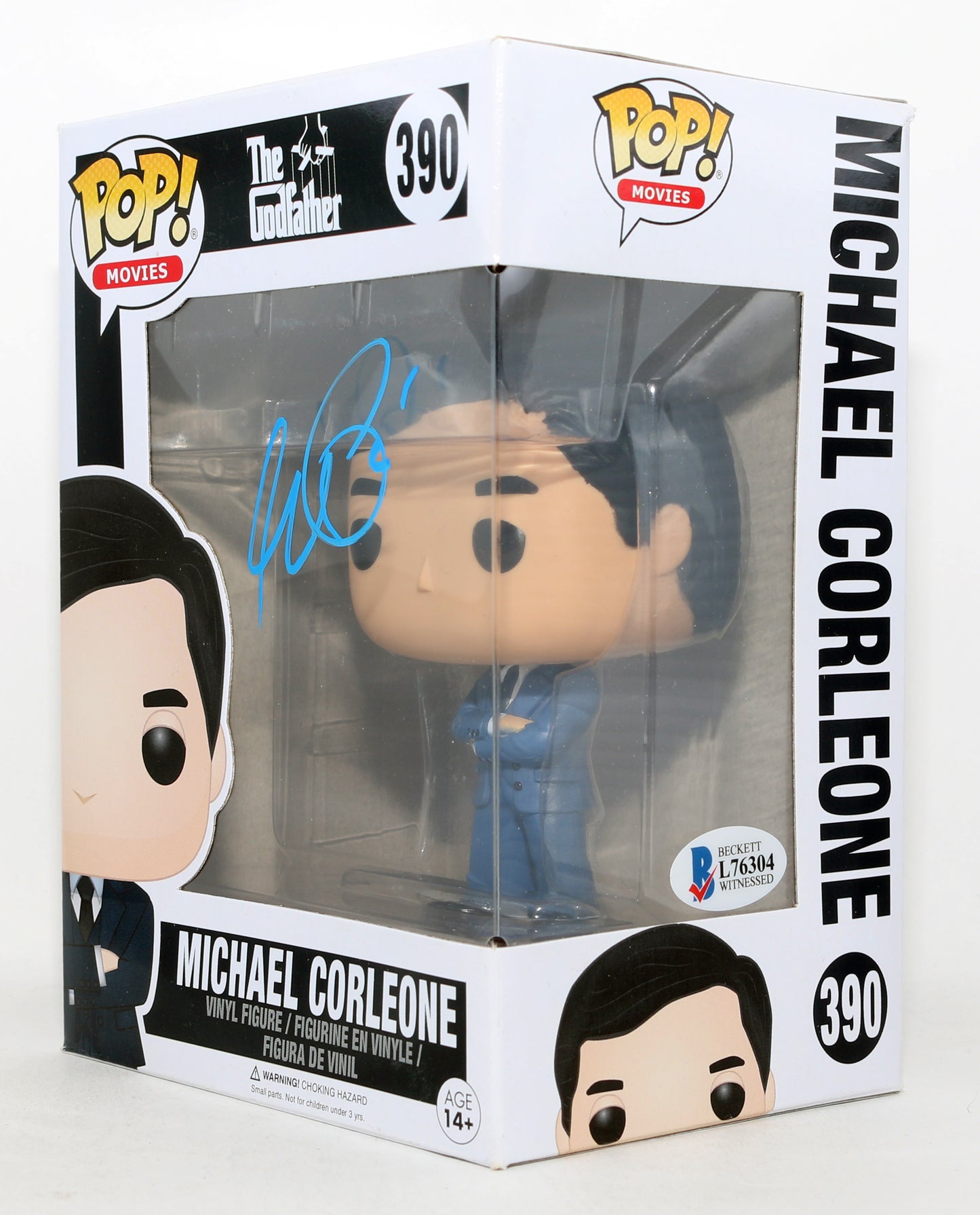 
                  
                    Al Pacino as Michael Corleone in The Godfather (Beckett) Signed Funko POP! #390
                  
                
