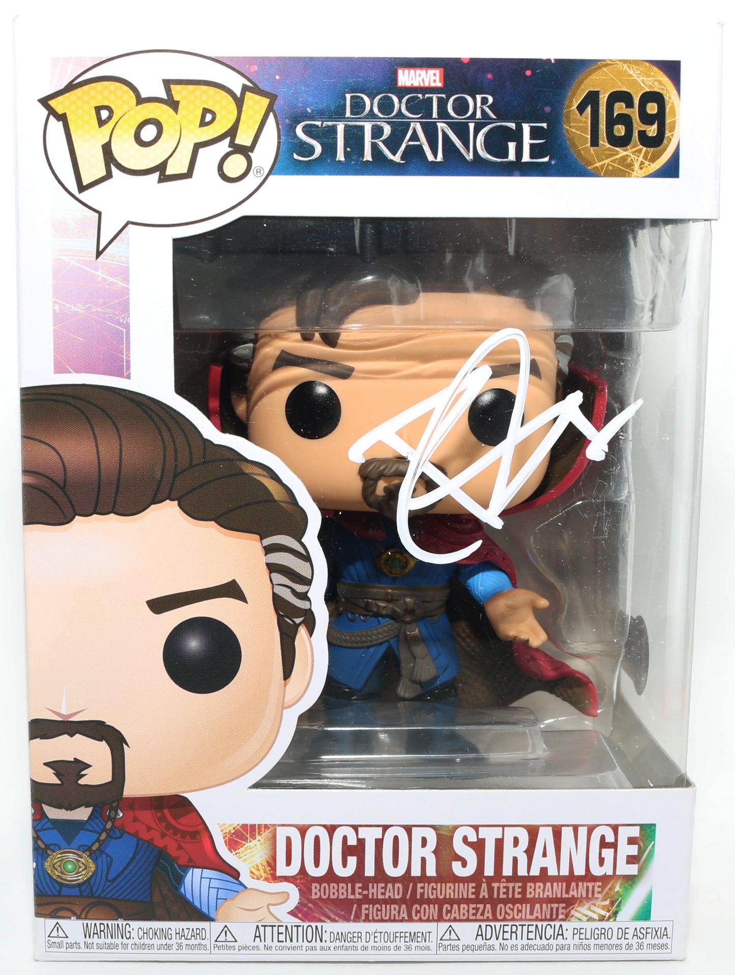 
                  
                    Benedict Cumberbatch as Doctor Strange in Doctor Strange (Beckett) Signed Funko POP! #169
                  
                