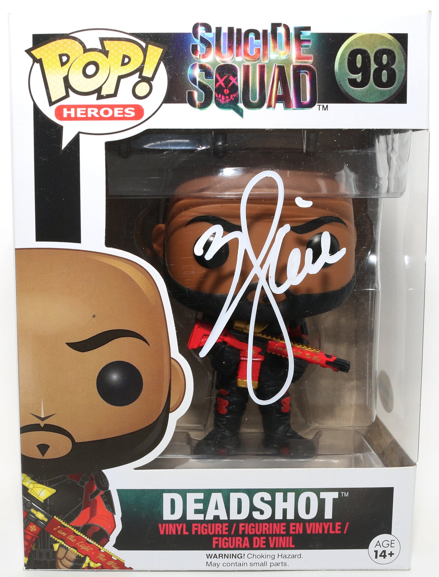 
                  
                    Will Smith as Deadshot in Suicide Squad (ACOA) Signed Funko POP! #98
                  
                
