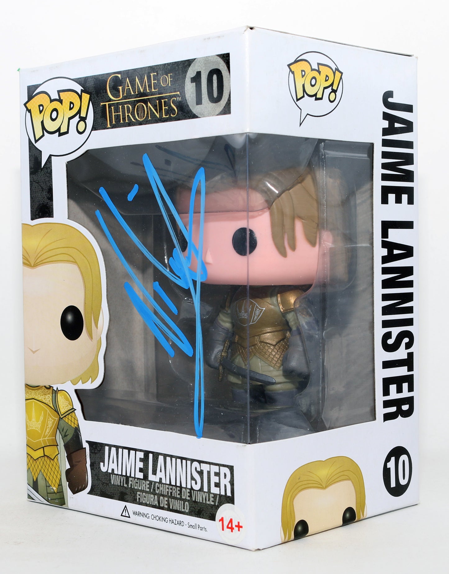 
                  
                    Nikolaj Coster-Waldau as Jaime Lannister in HBO's Game of Thrones Signed Funko POP! #10
                  
                