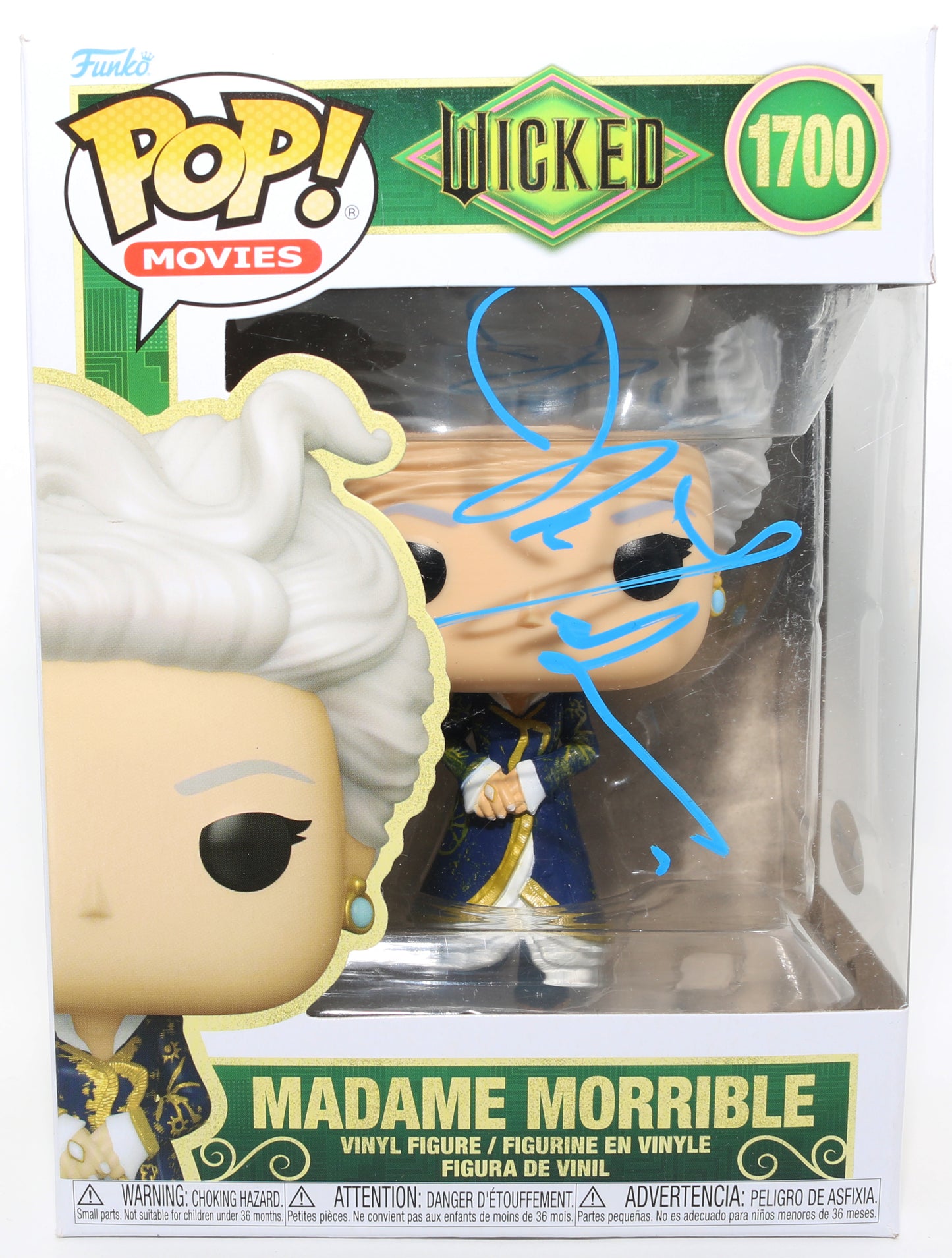 
                  
                    Michelle Yeoh as Madame Morrible in Wicked (ACOA) Signed Funko POP! #1700
                  
                