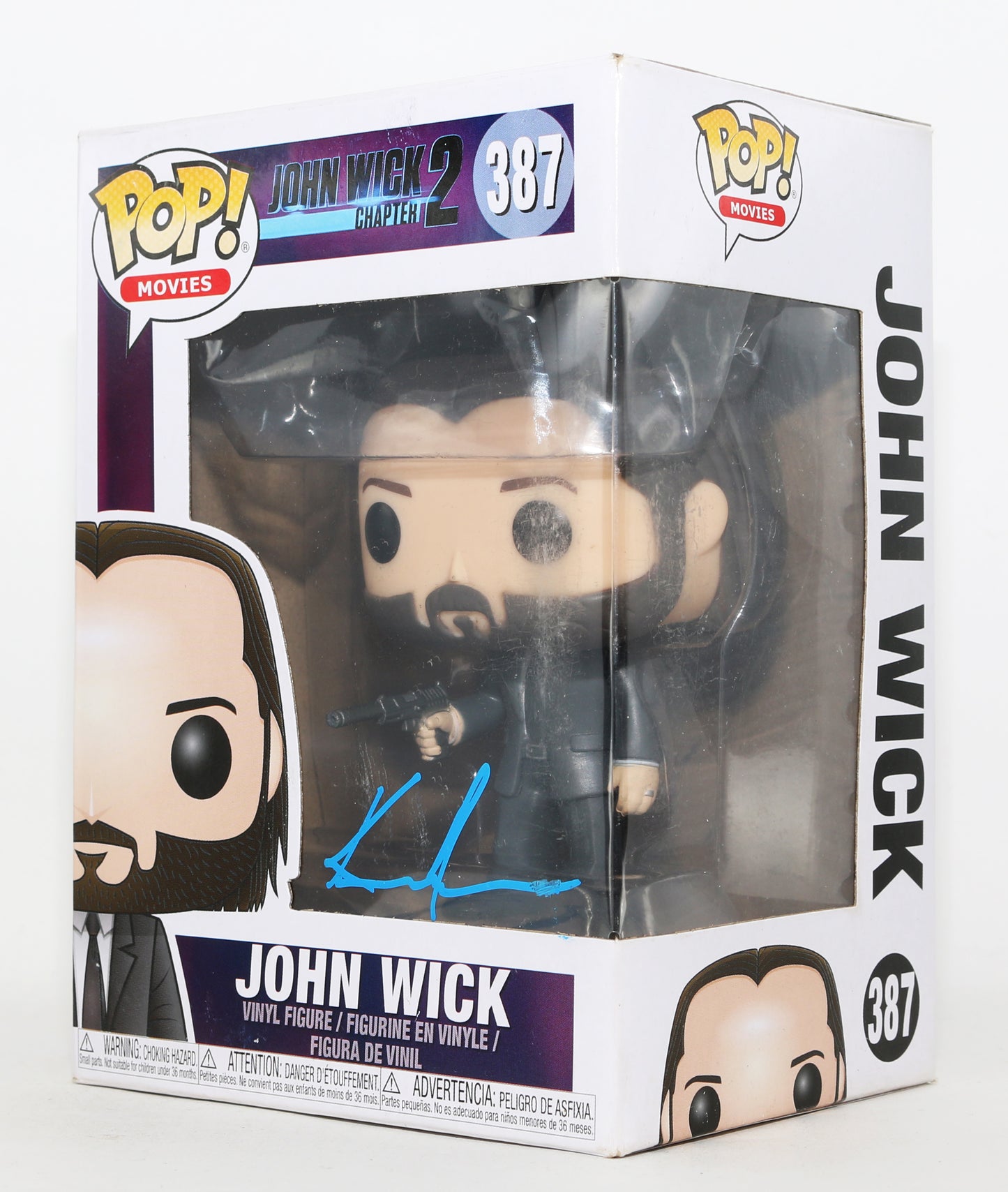 
                  
                    Keanu Reeves as John Wick in John Wick: Chapter 2 Signed Funko POP! #387
                  
                