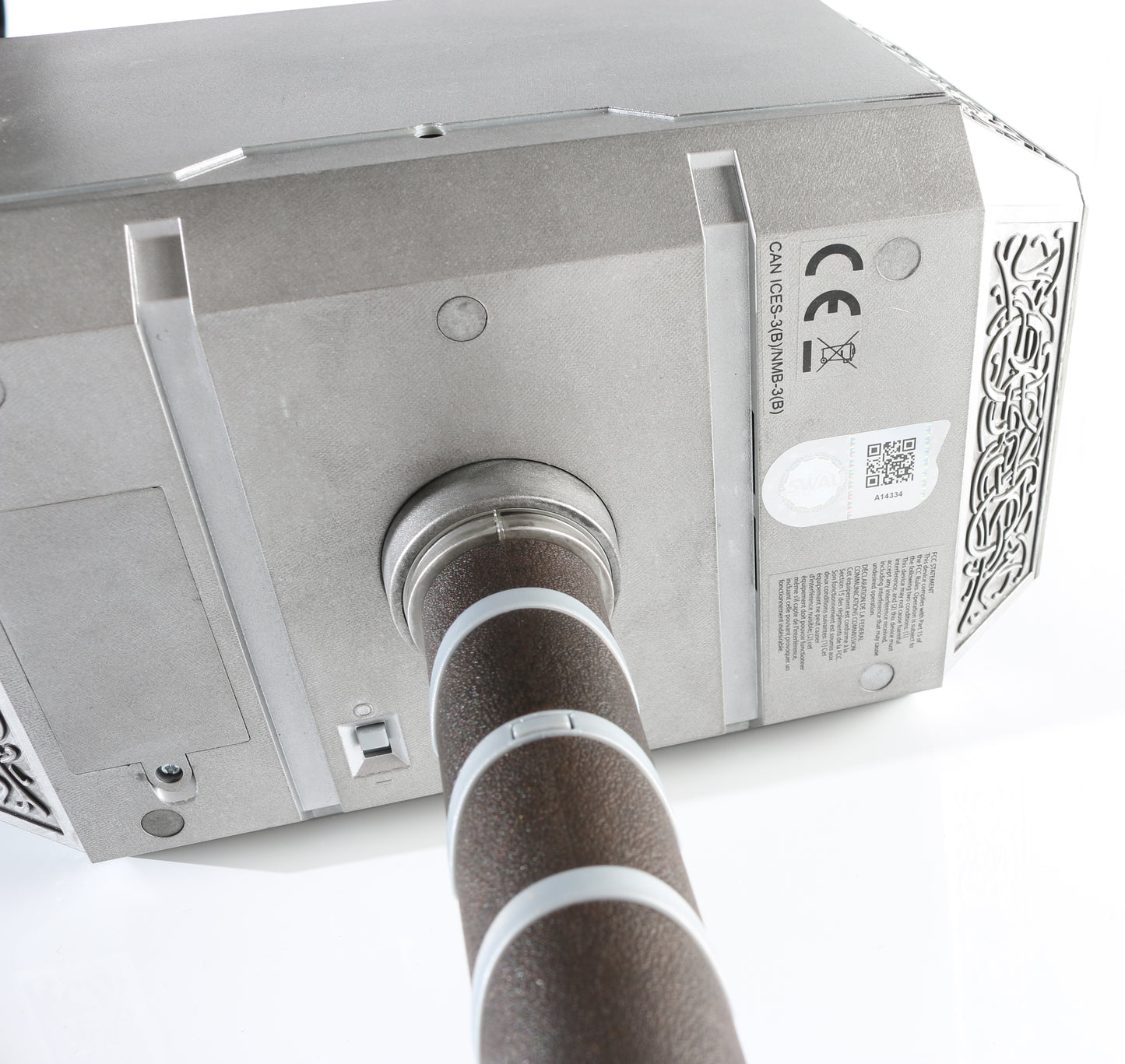 
                  
                    Marvel Legends Mighty Thor Mjolnir Prop Replica Hasbro Legends Series Electronic Hammer (SWAU) Signed by Chris Hemsworth with Character Name
                  
                