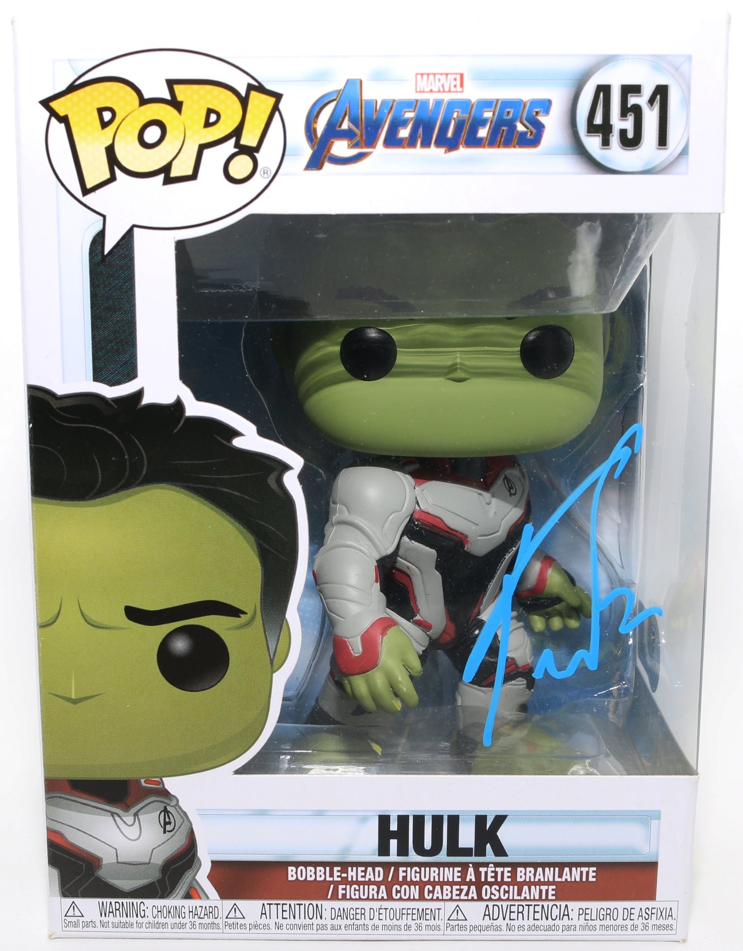 
                  
                    Kevin Feige President of Marvel Studios & Producer of Avengers: Endgame Hulk (Beckett) Signed Funko POP! #451
                  
                