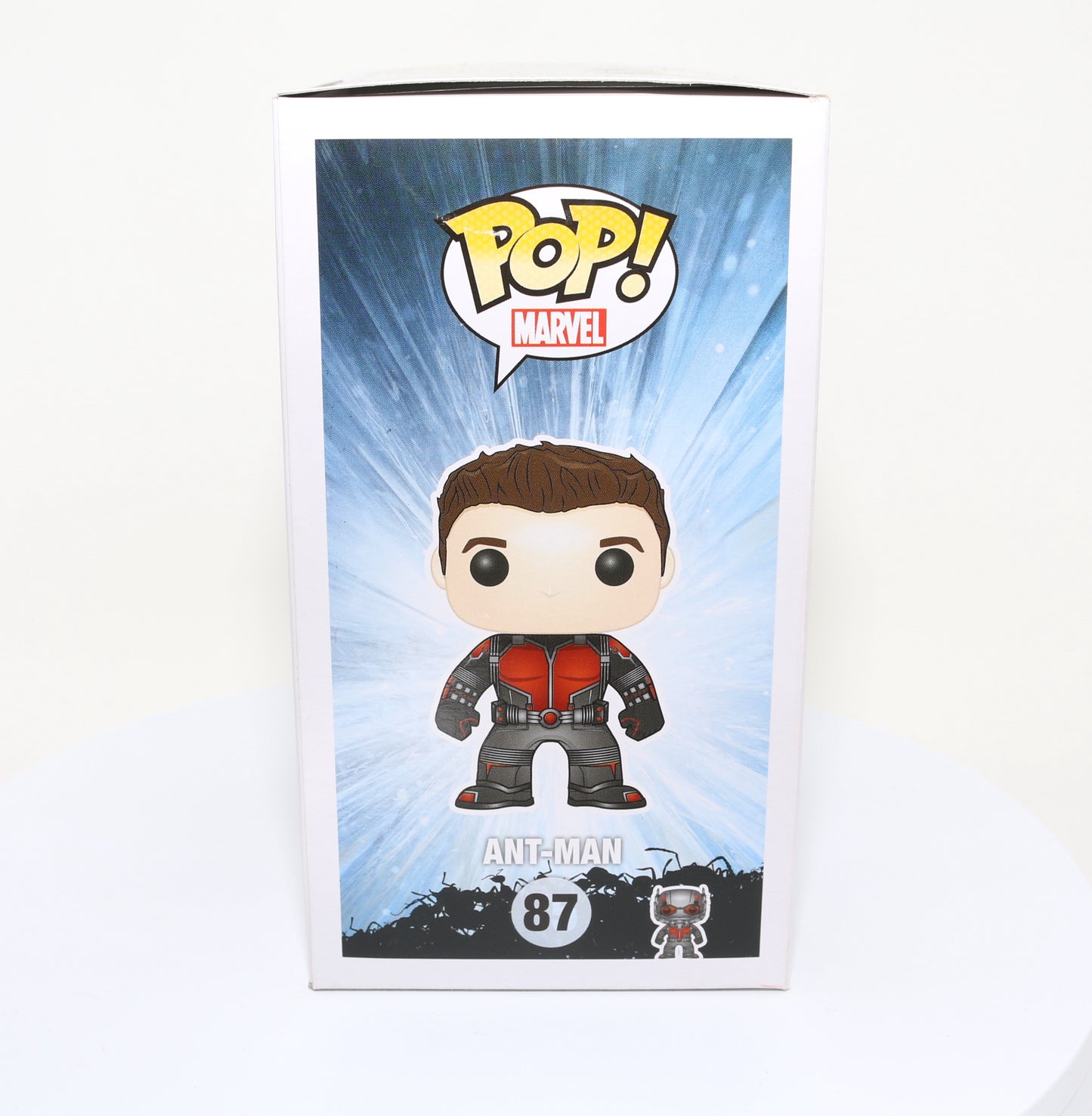 
                  
                    Paul Rudd as Ant-Man in Ant-Man Marvel Exclusive (Beckett) Signed Funko POP! #87
                  
                