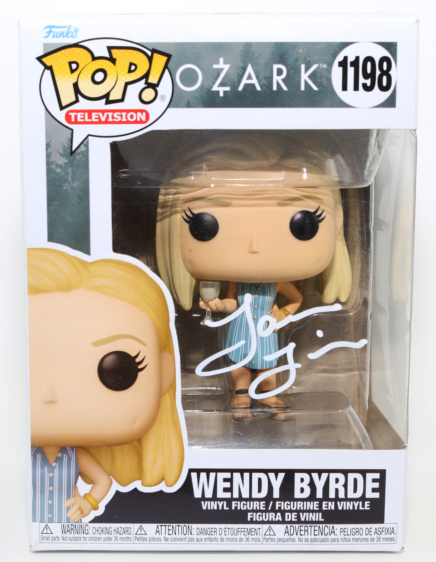 
                  
                    Laura Linney as Wendy Byrde in Ozark Signed Funko POP! #1198
                  
                