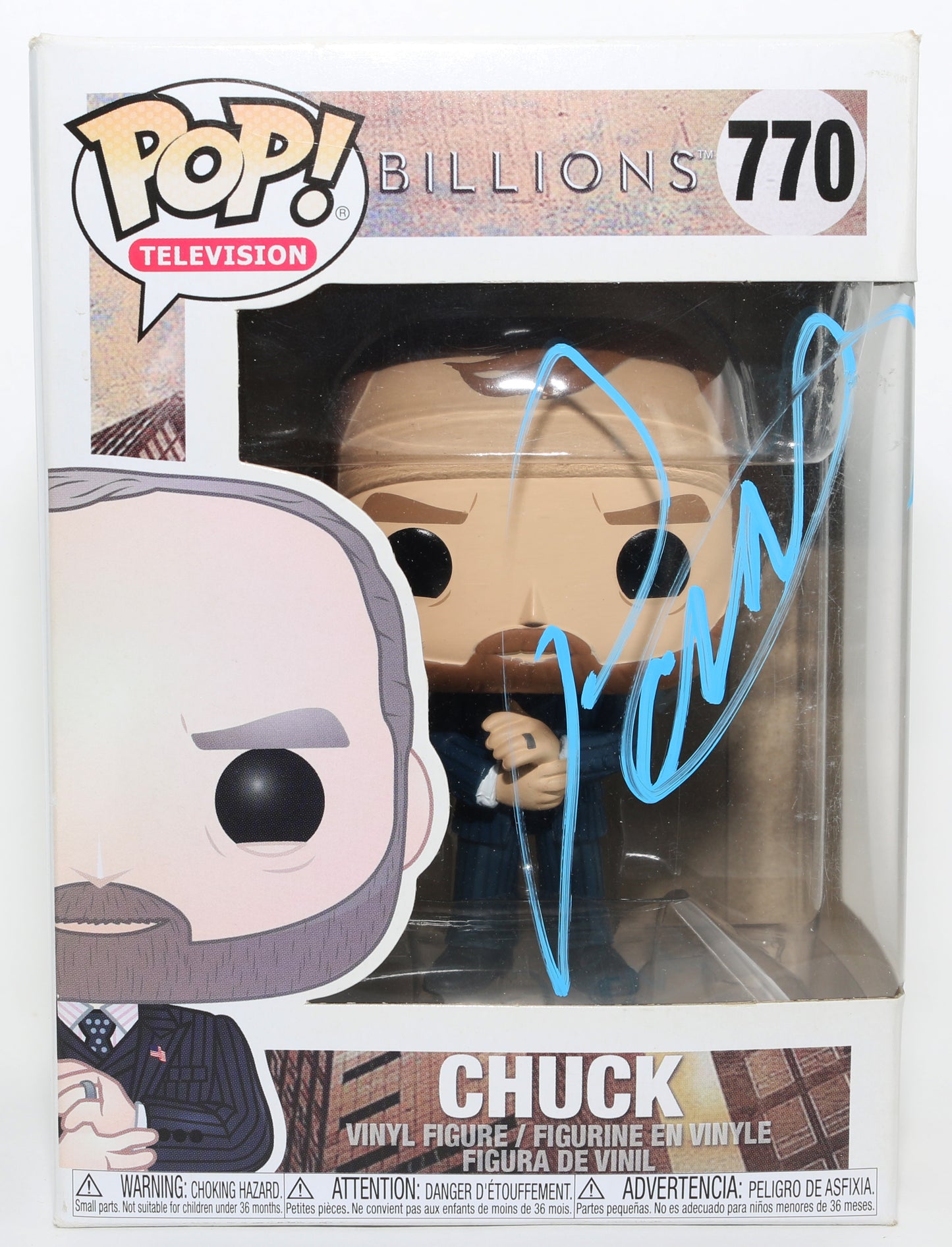 
                  
                    Paul Giamatti as Chuck Rhoades in Billions Signed Funko POP! #770
                  
                