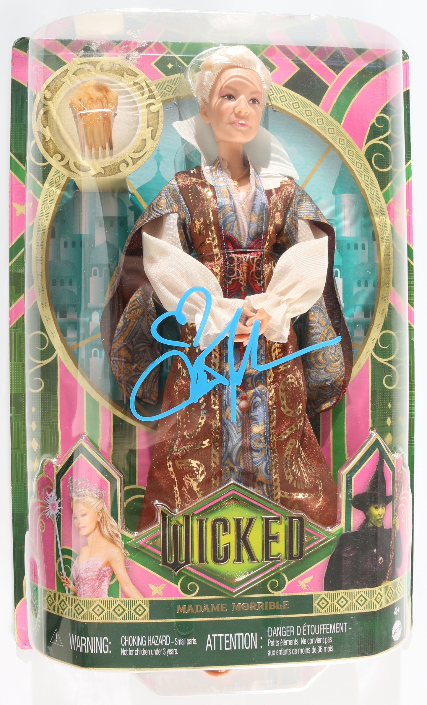 
                  
                    Michelle Yeoh as Madame Morrible in Wicked Signed Mattel Action Figure Doll
                  
                