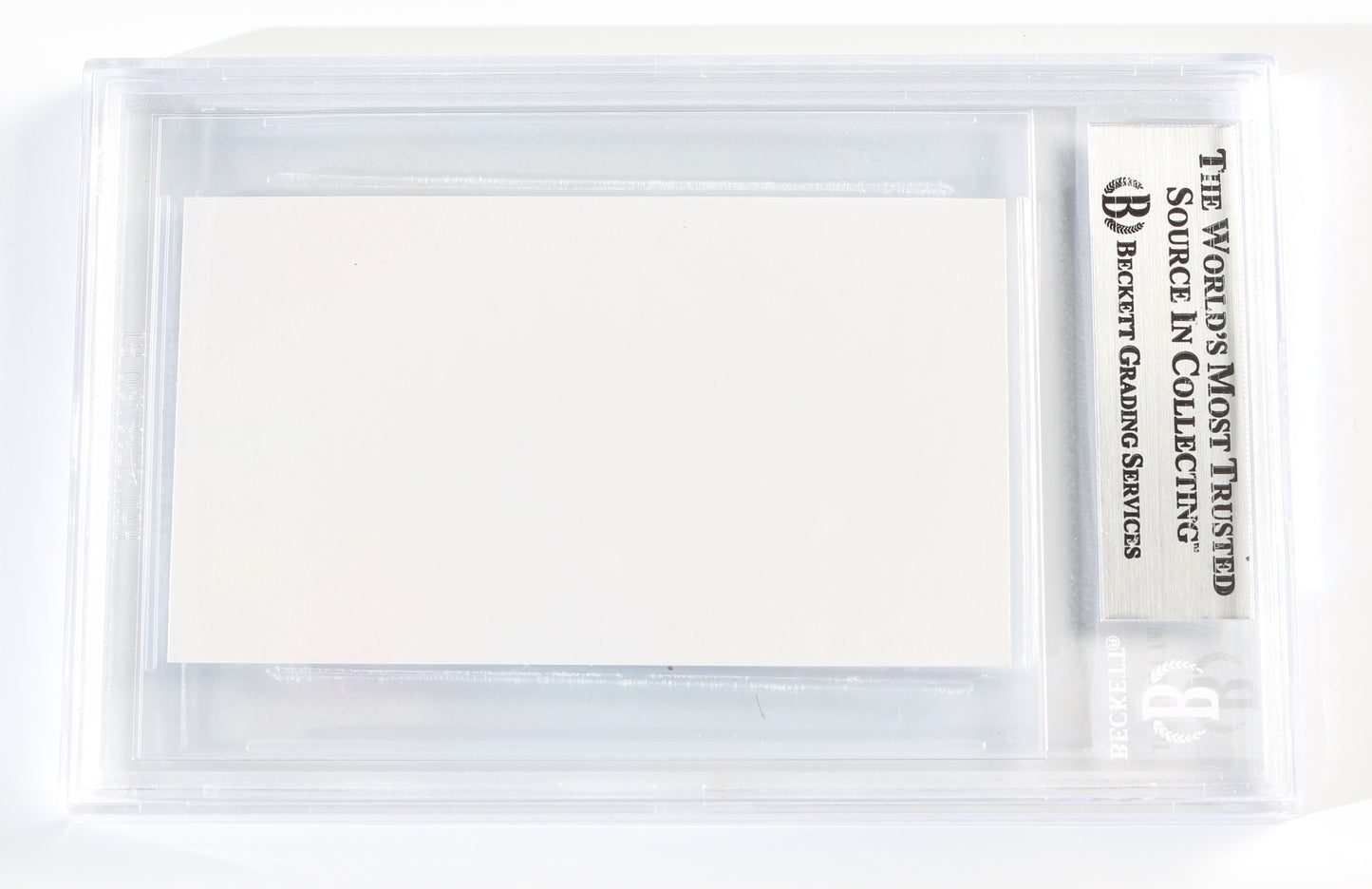 
                  
                    Christian Bale as Patrick Bateman in American Psycho (Beckett Encapsulated) Prop Replica Business Card
                  
                