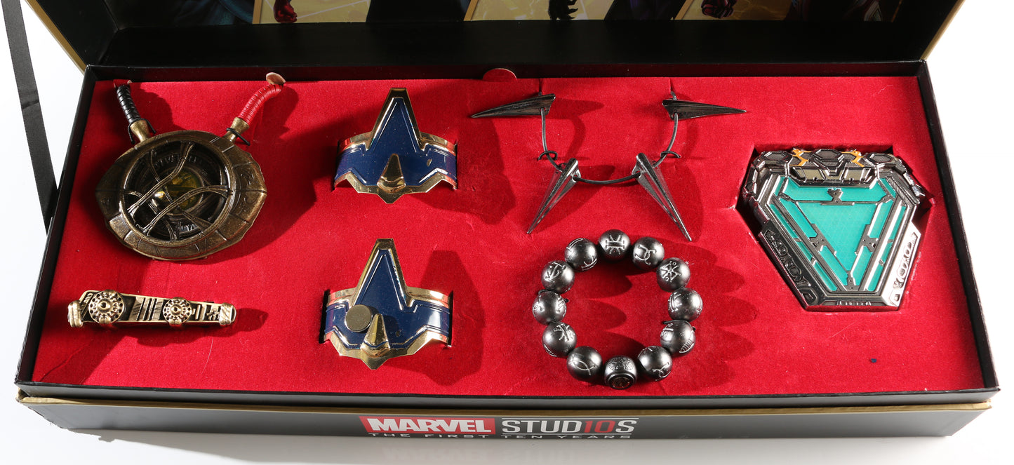 
                  
                    Tom Holland as Spider-Man in Avengers: Infinity War Signed Marvel Studios The First 10 Years Prop Replica Collectible Box Set
                  
                