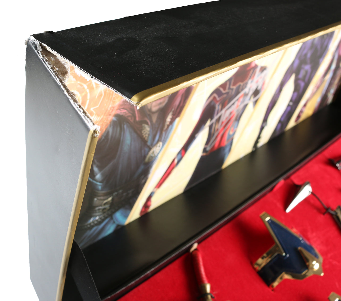 
                  
                    Tom Holland as Spider-Man in Avengers: Infinity War Signed Marvel Studios The First 10 Years Prop Replica Collectible Box Set
                  
                