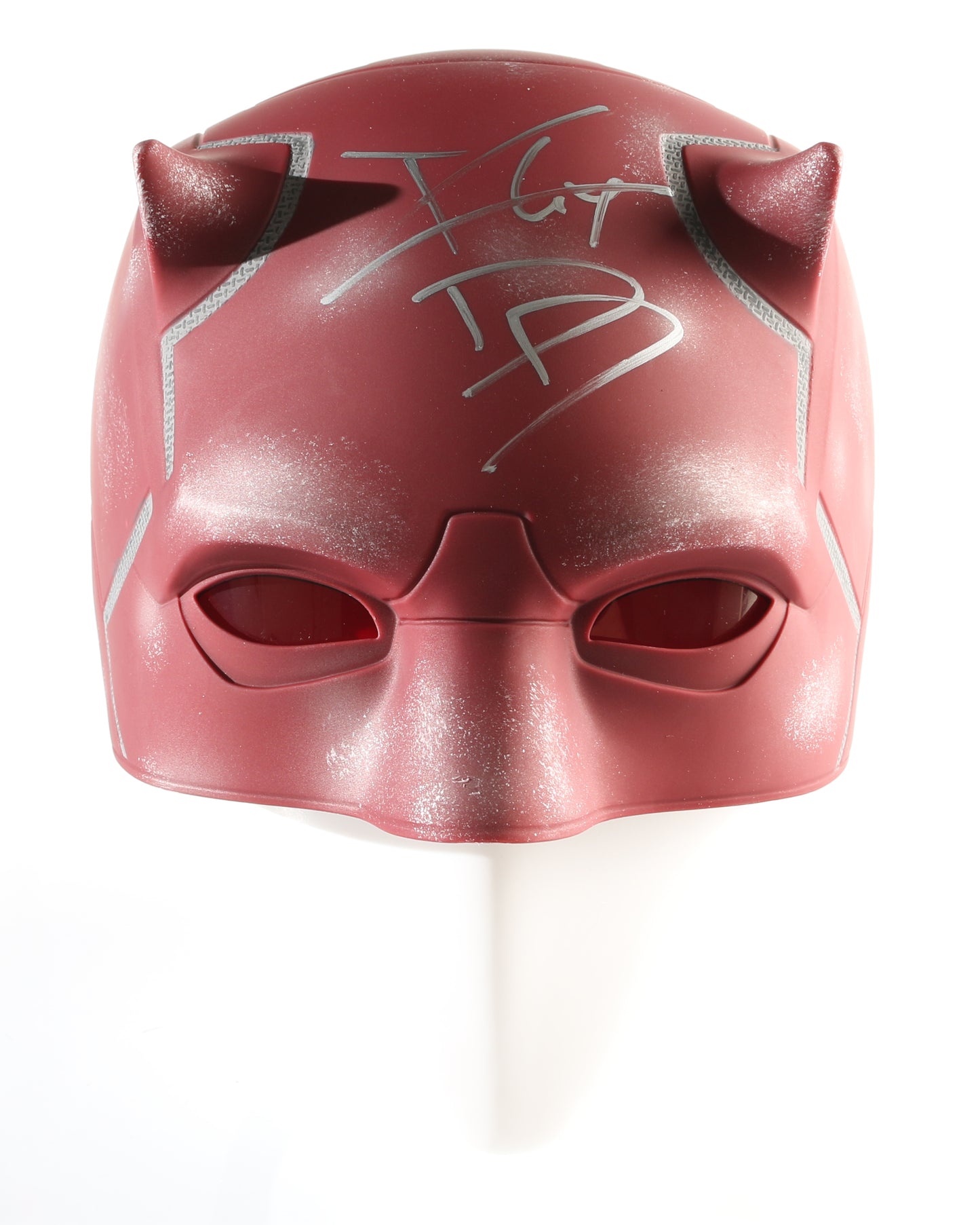 
                  
                    Charlie Cox as Daredevil in Daredevil (JSA) Signed Disney Store Prop Replica Helmet with Character Name Initials
                  
                