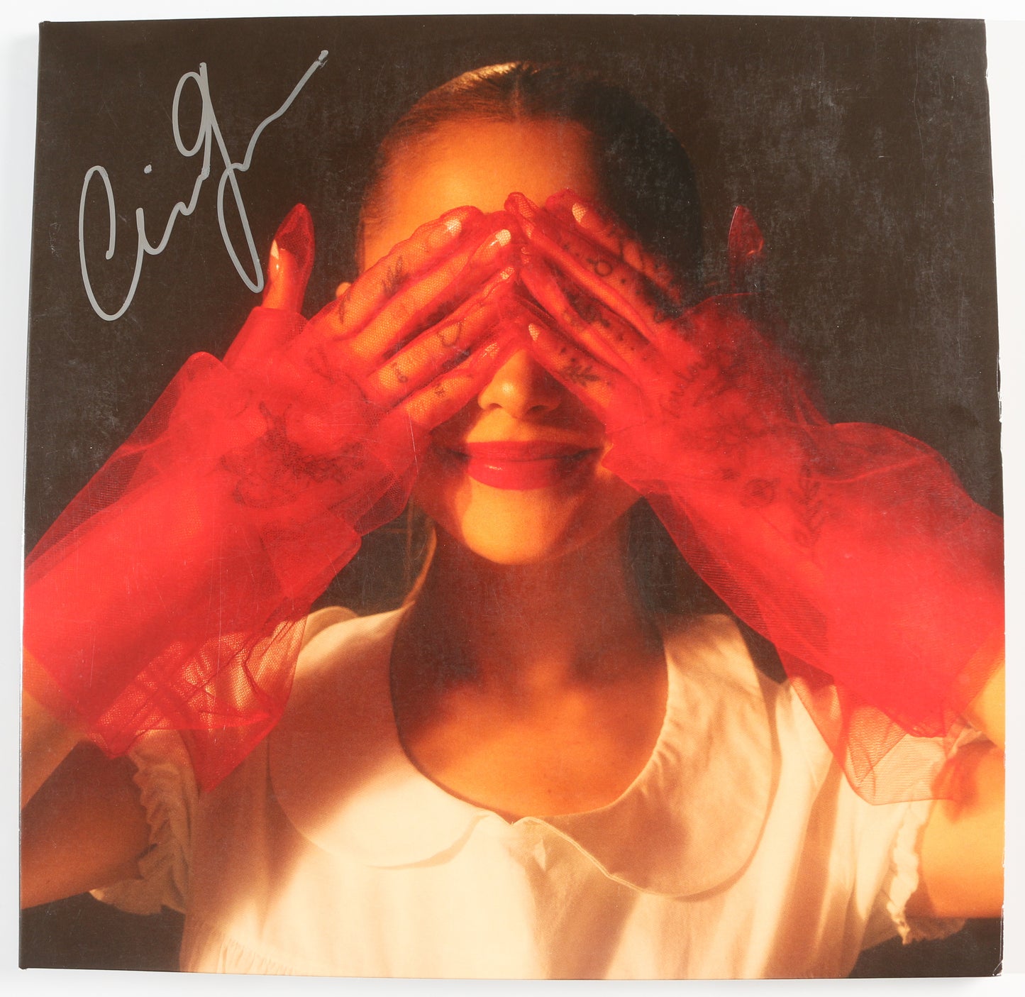 
                  
                    Ariana Grande: Eternal Sunshine Signed 12" Vinyl LP Translucent Ruby Red Record
                  
                